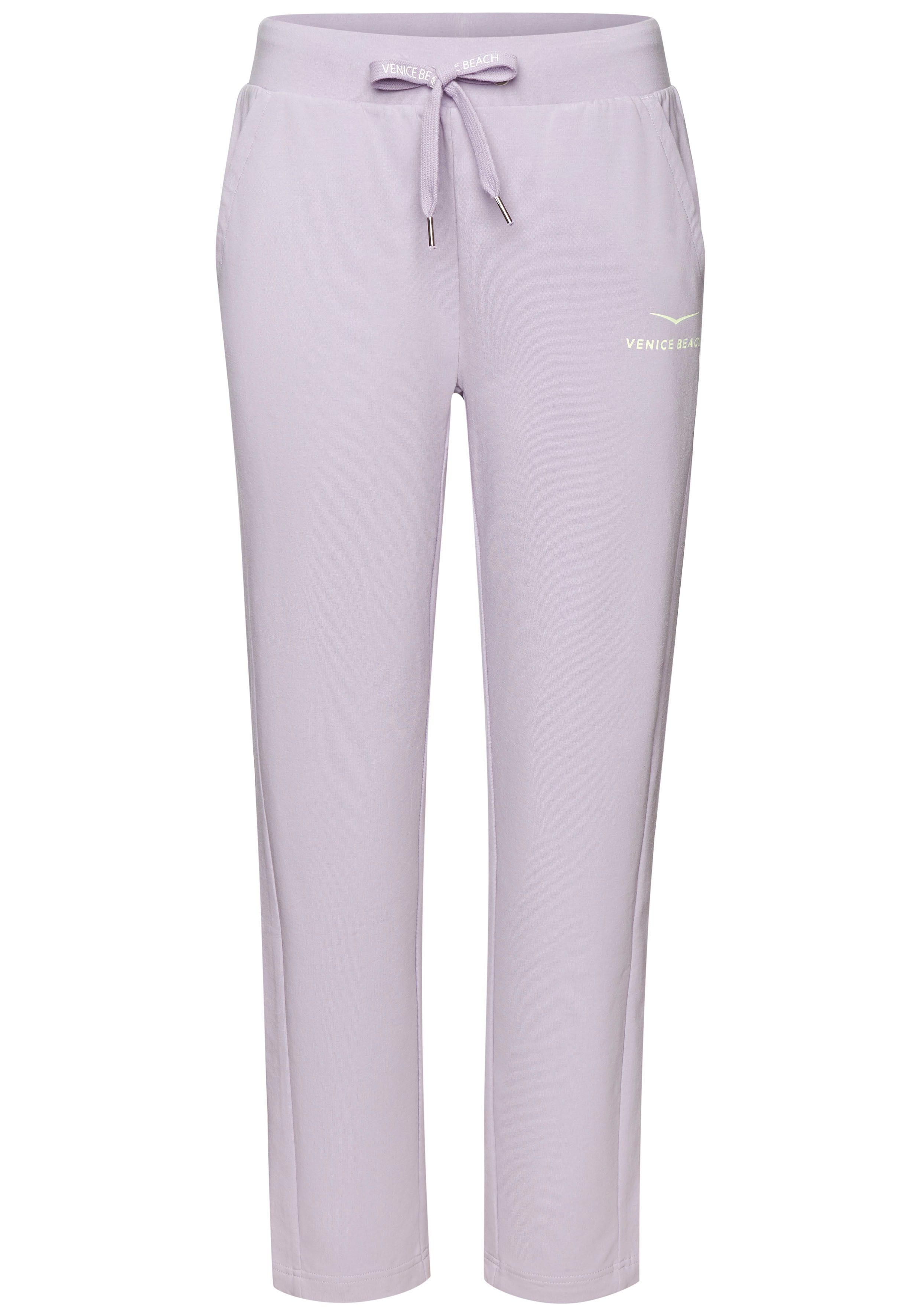 Venice Beach Sweathose mit Logoprint, Jogginghose, günstig online kaufen