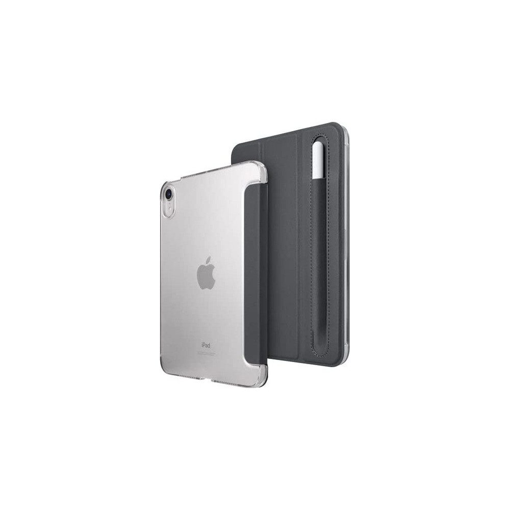 LAUT Tablet-Hülle L_IPM6_HP_GY Folio Case für Apple iPad Mini (6. Gen) Hülle Fog Grey Apple iPad Mini (6. Gen 2021)