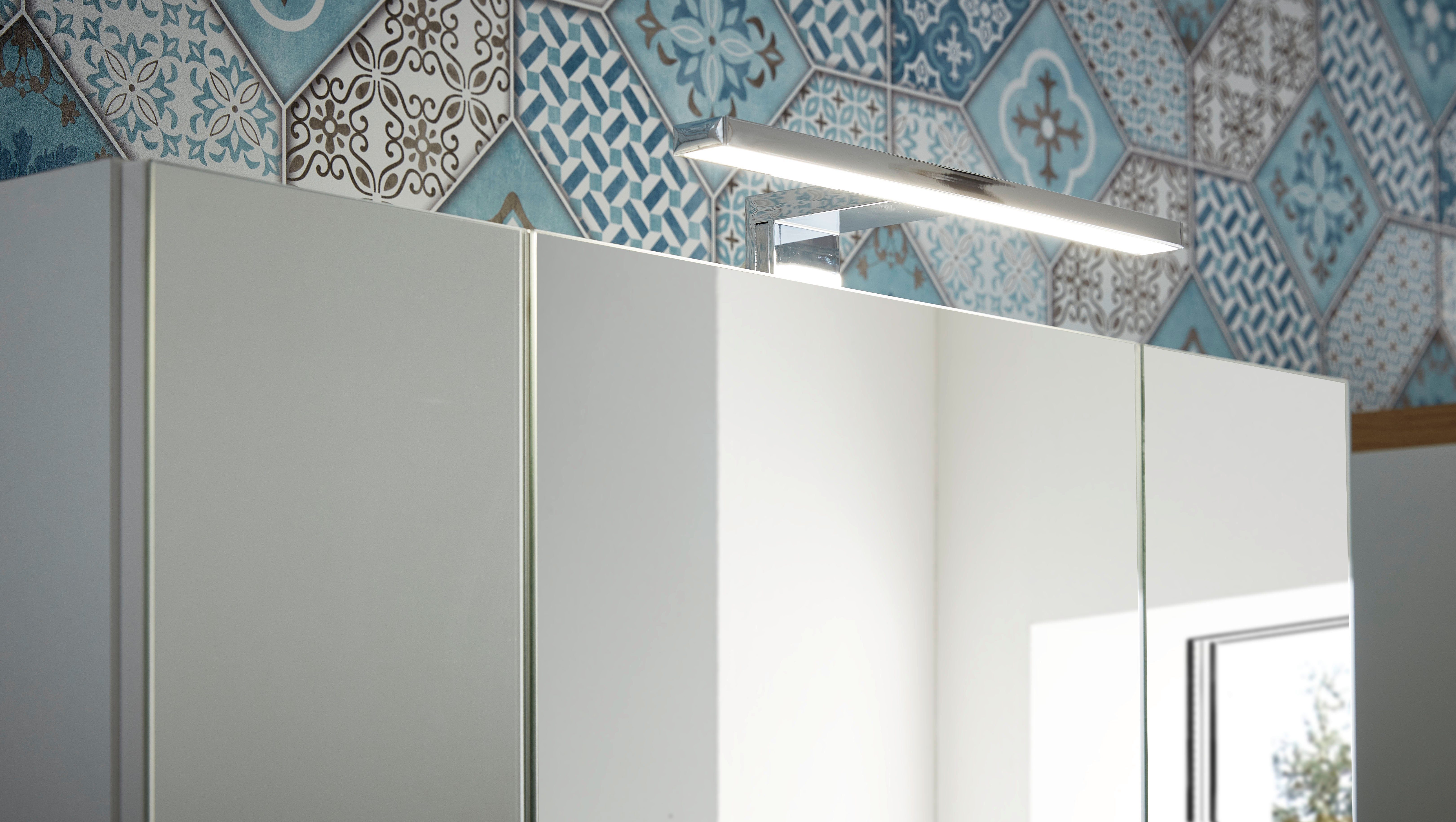 KADIMA DESIGN Badezimmerspiegelschrank Weiß 23 INDE Spiegelschrank 71 76 x x