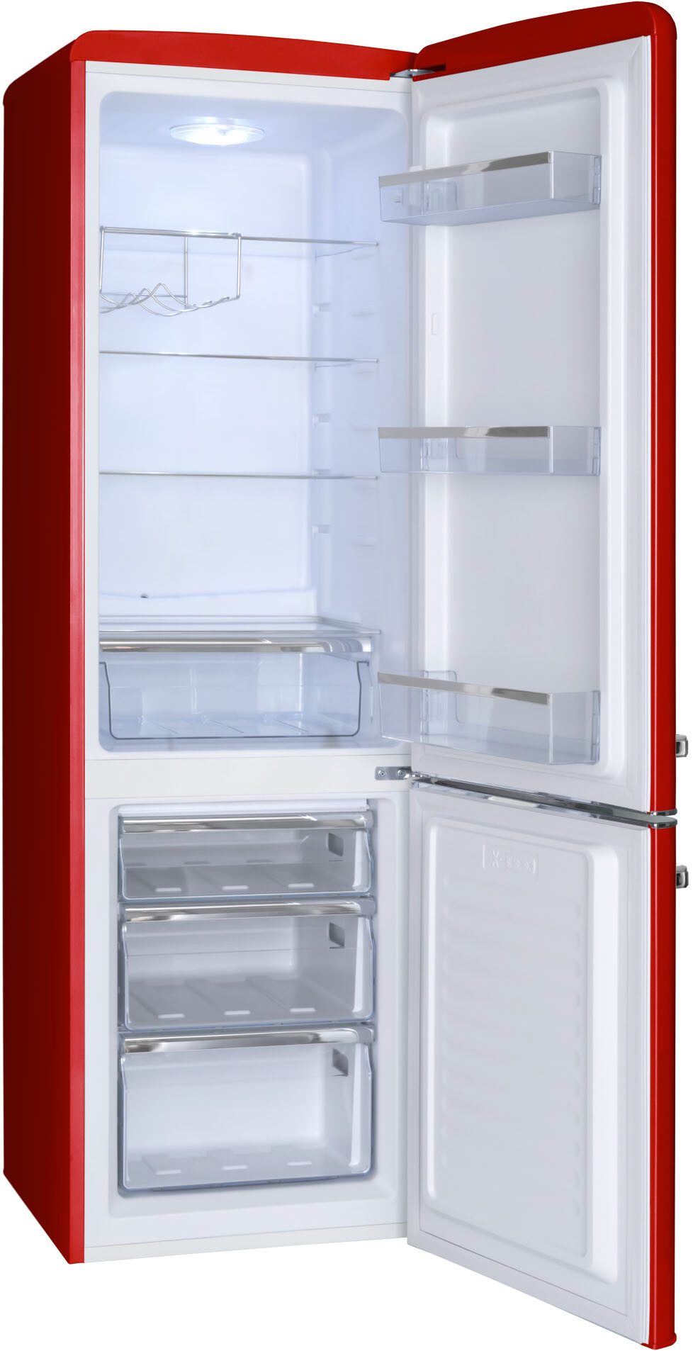 Amica Kühl-/Gefrierkombination KGCR 387 102 R, 181 cm hoch, 55 cm breit