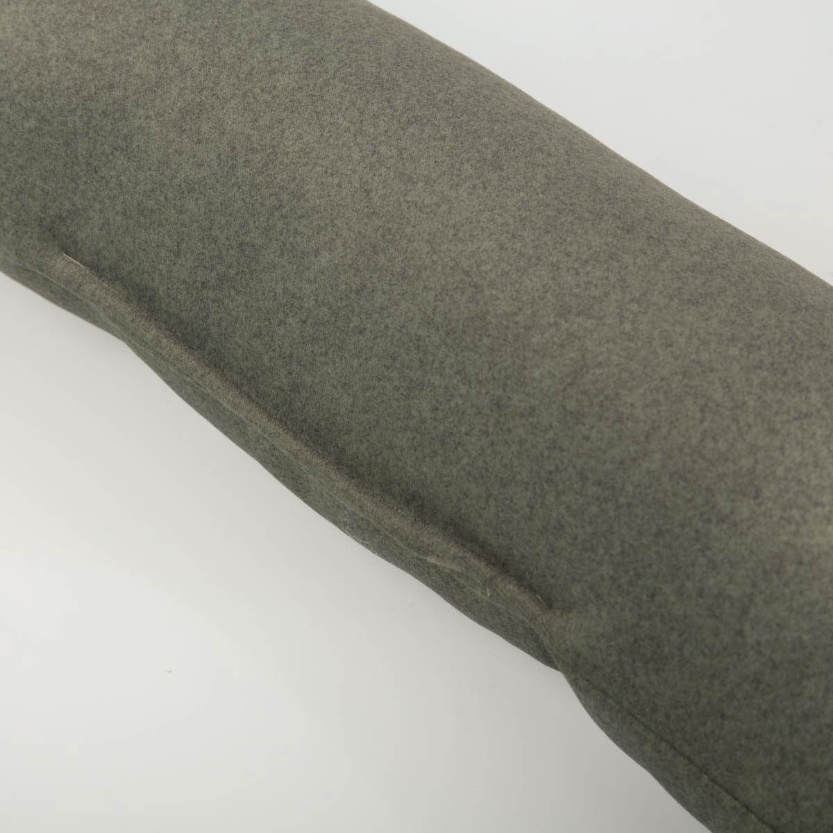 SCHÖNER LEBEN. Zugluftstopper Thermo-Zugluftstopper kuschelweich grün für Fenster & Türen, handmade