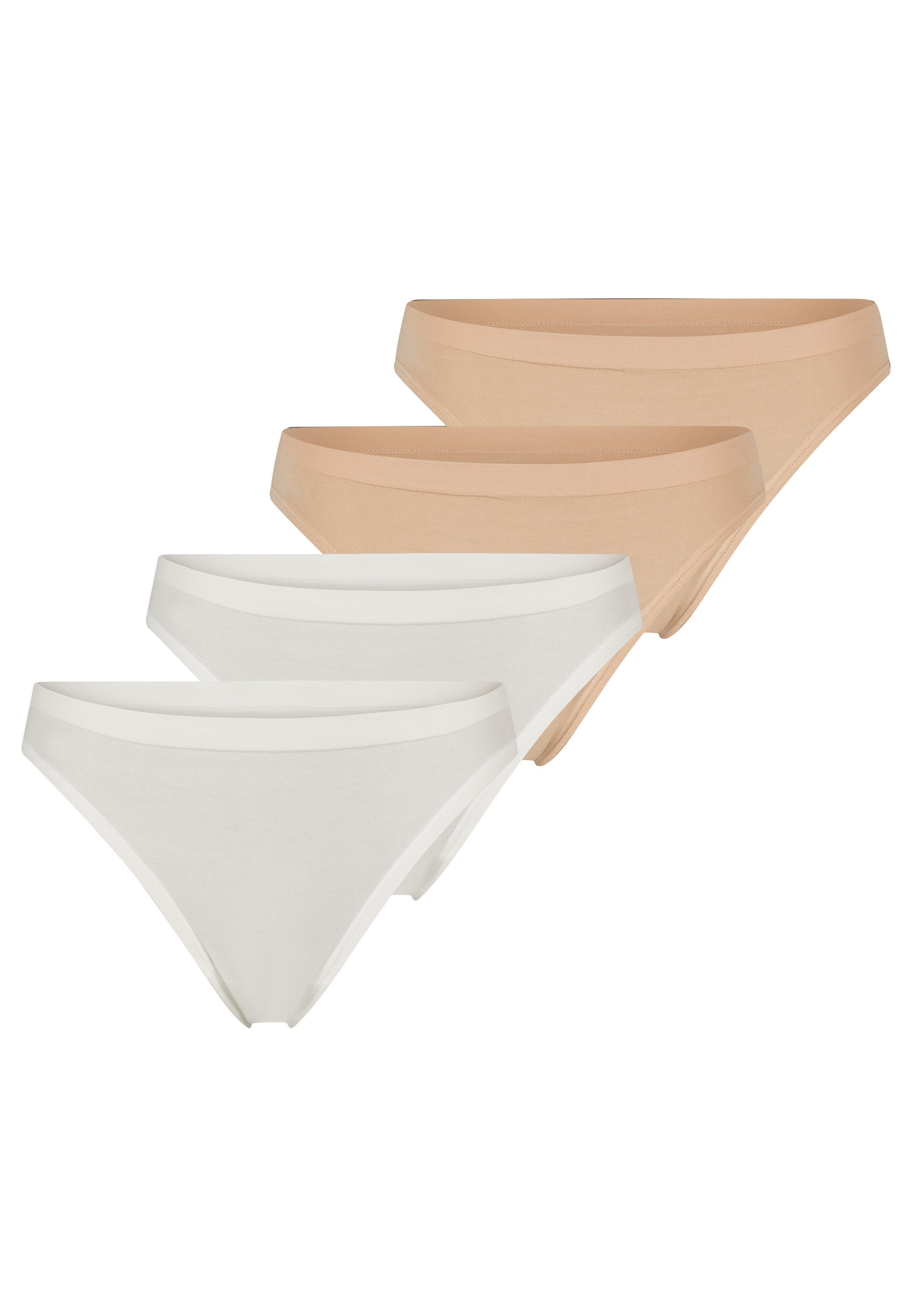sloggi Tanga 4er Pack GO Sense (Spar-Set, 4-St) Tanga - Nahtlos - Tanga im modernen puristischen Design