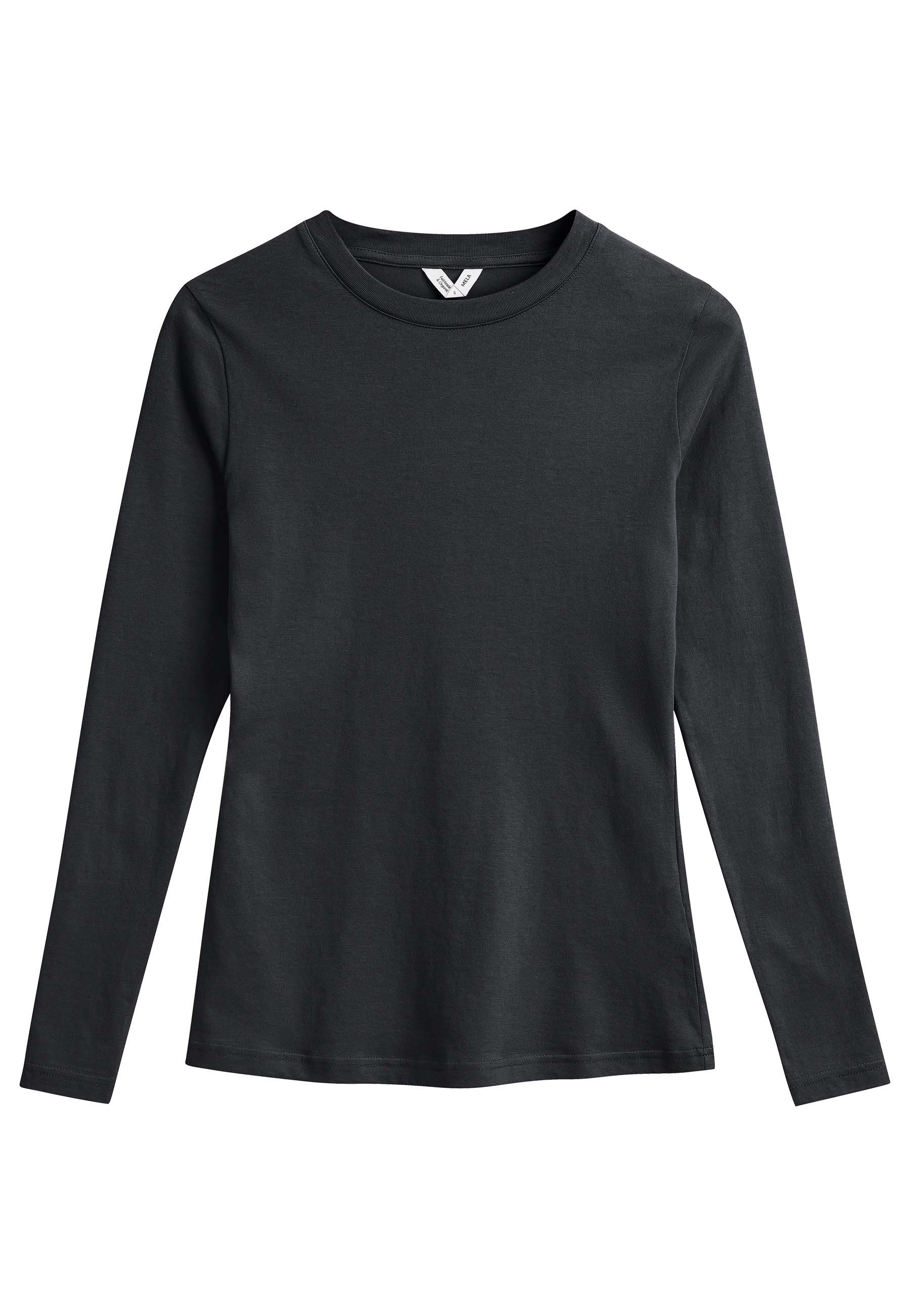 Langarmshirt Basic Langarmshirt Style DHIVYA