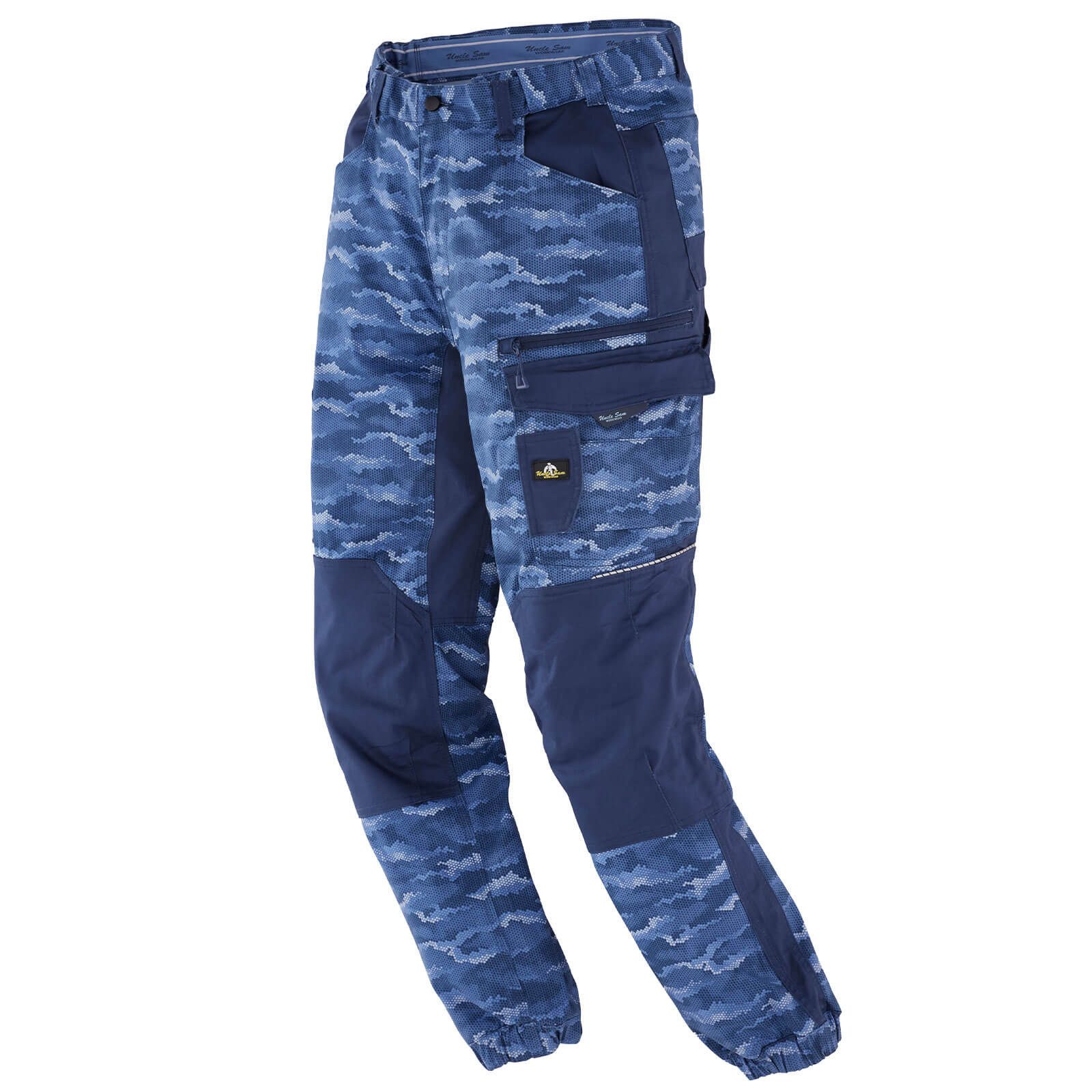 Uncle Sam Arbeitshose Herren Berufshose im zweifarbigen Design - Hose für A günstig online kaufen
