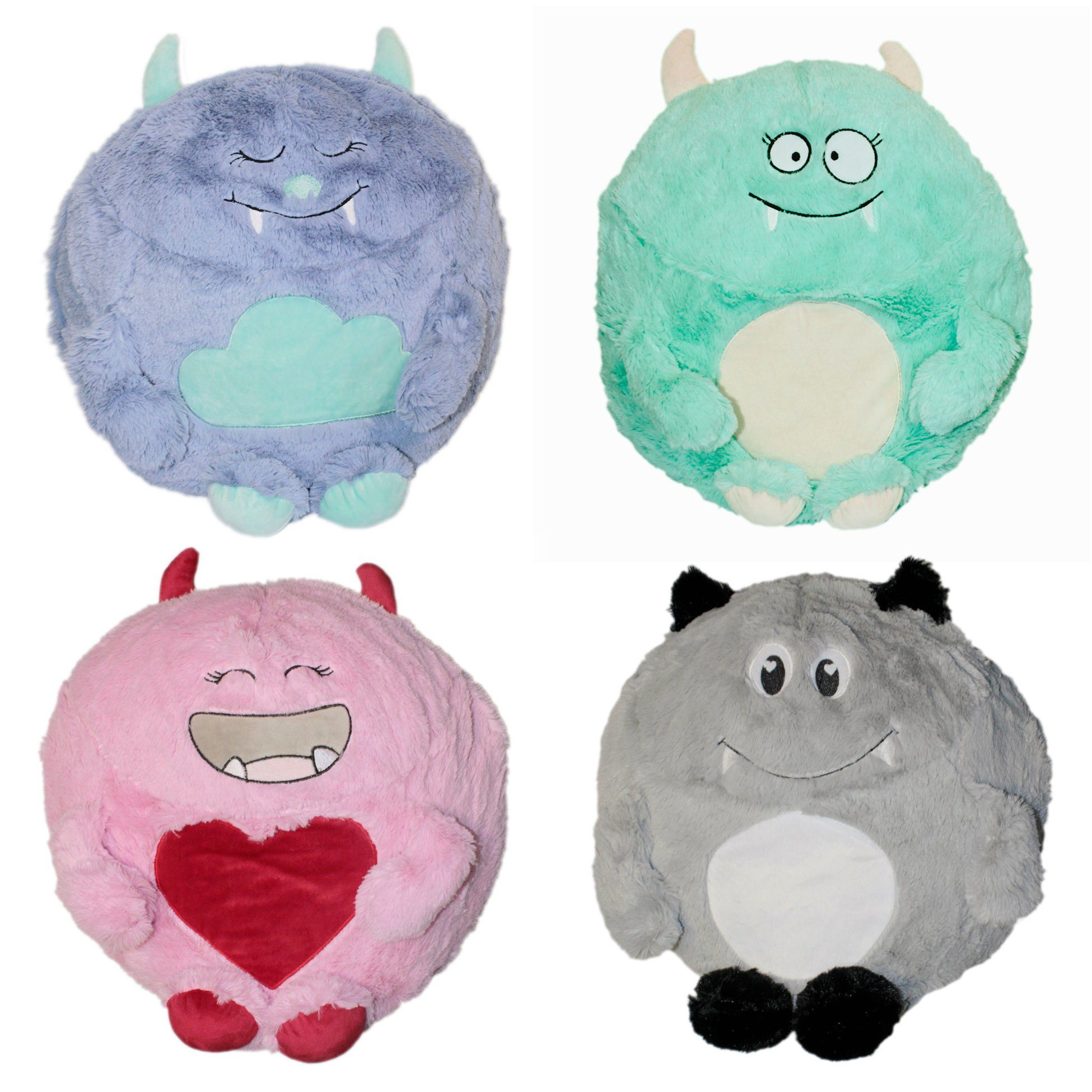 Haus und Deko Zierkissen Monster Kuschelkissen Plüsch Kinder Kissen Dekokis günstig online kaufen
