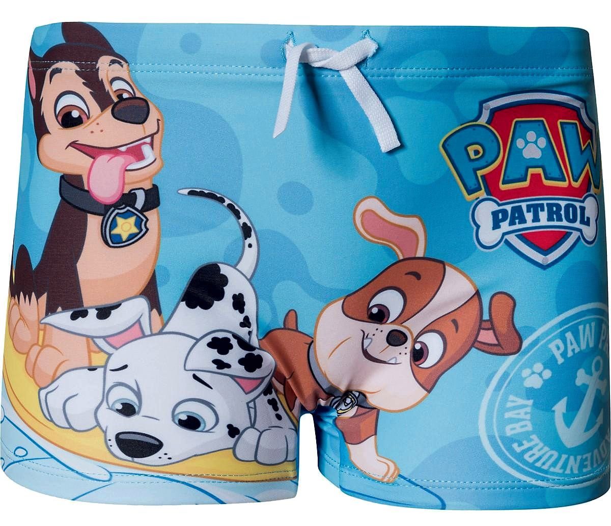 PAW PATROL Boxer-Badehose Badehose Jungen Bade Short Kinderbadehose 98 104 110 116 128