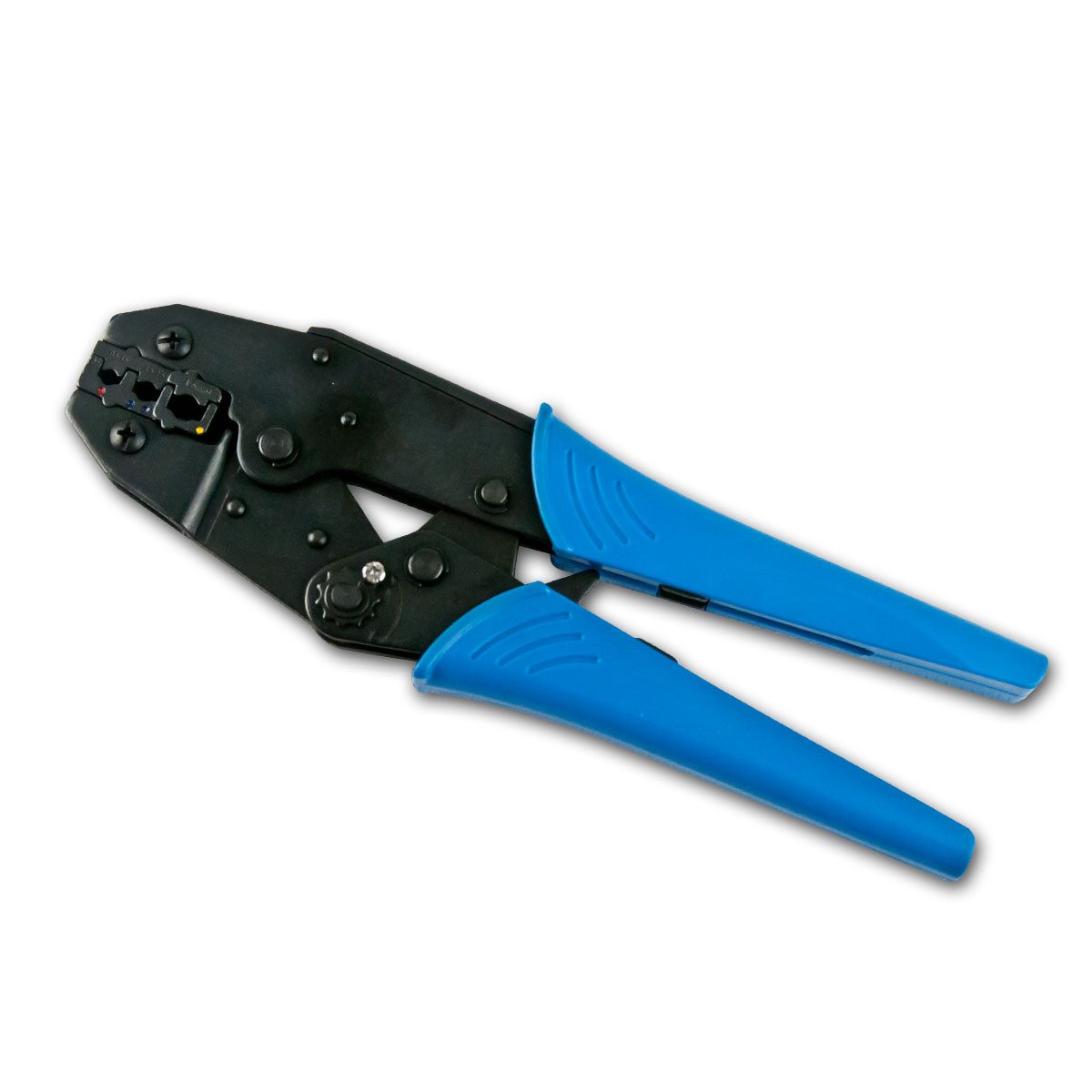 fixPOINT Crimpzange Crimpzange für isolierte Kabelschuhe 0,25-6,00mm²