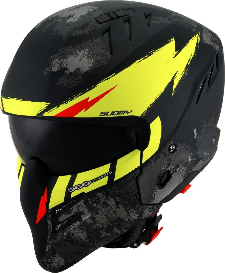Motorradhelm Armor Hi Volt Jethelm