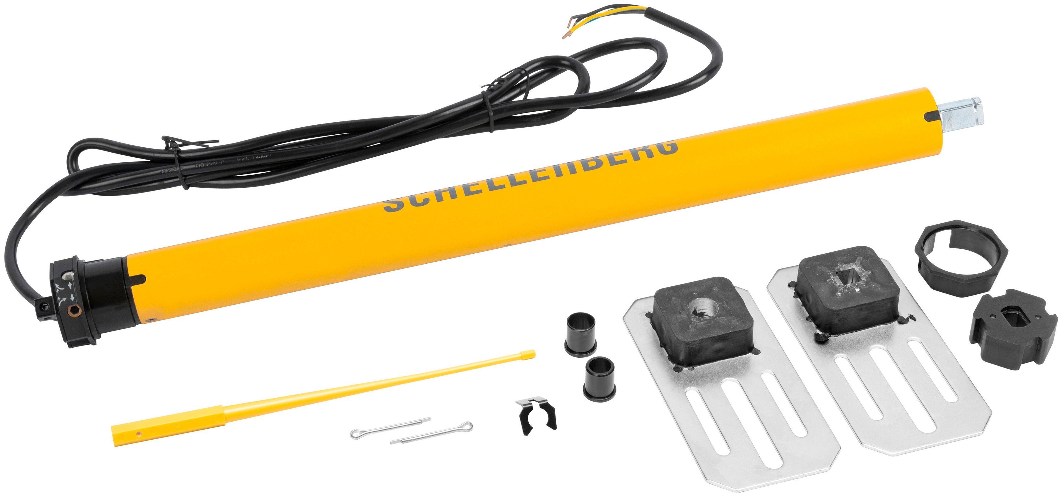 SCHELLENBERG Rollladenmotor Standard, Rohrmotor mit mechanischer Endlageneinstellung, (1 St), geeignet für 40 mm Rollladenwelle, Mini, 10 Nm, Zugkraft 25 kg