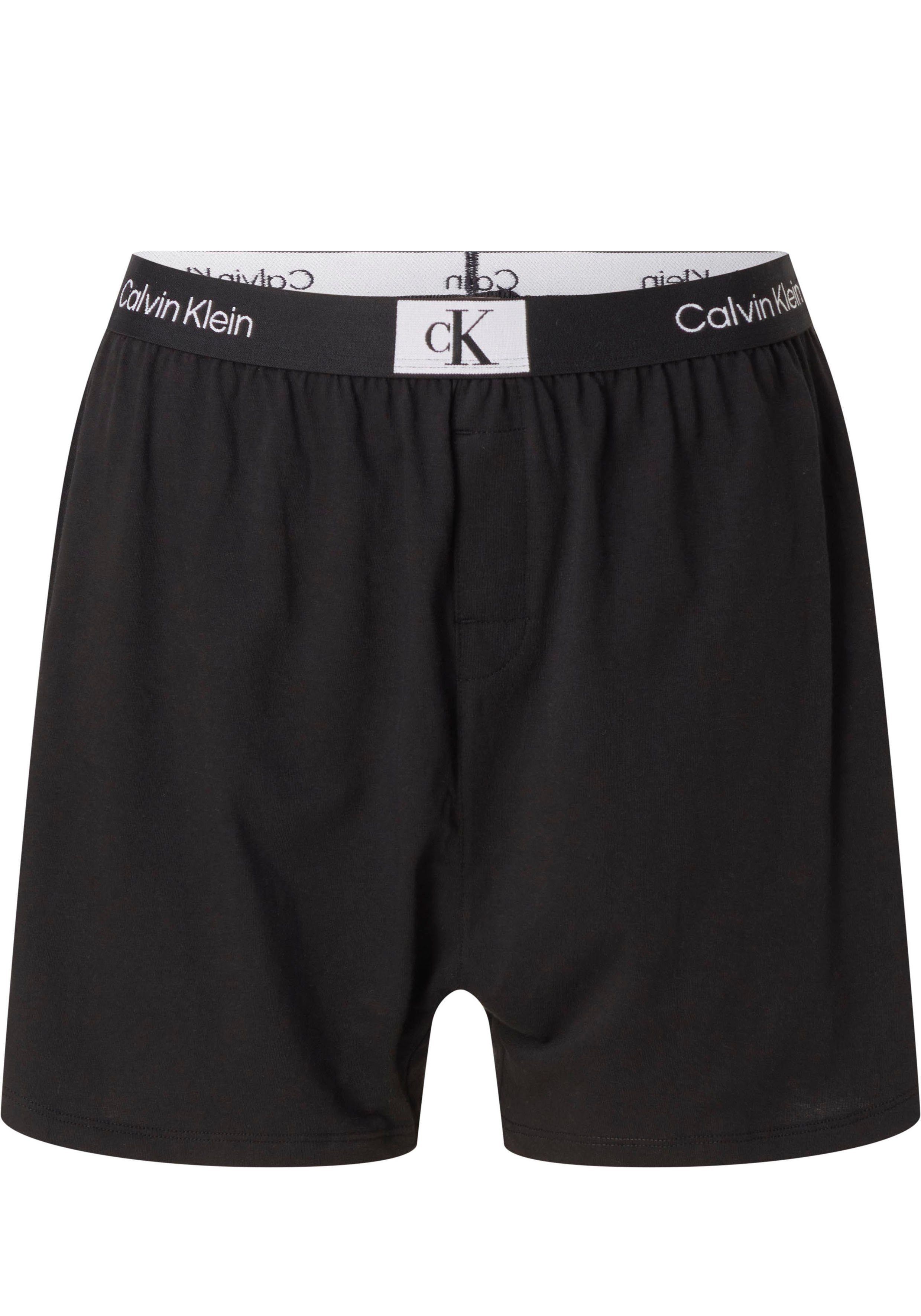 Calvin Klein Underwear Schlafshorts SLEEP SHORT mit klassischem Logobund