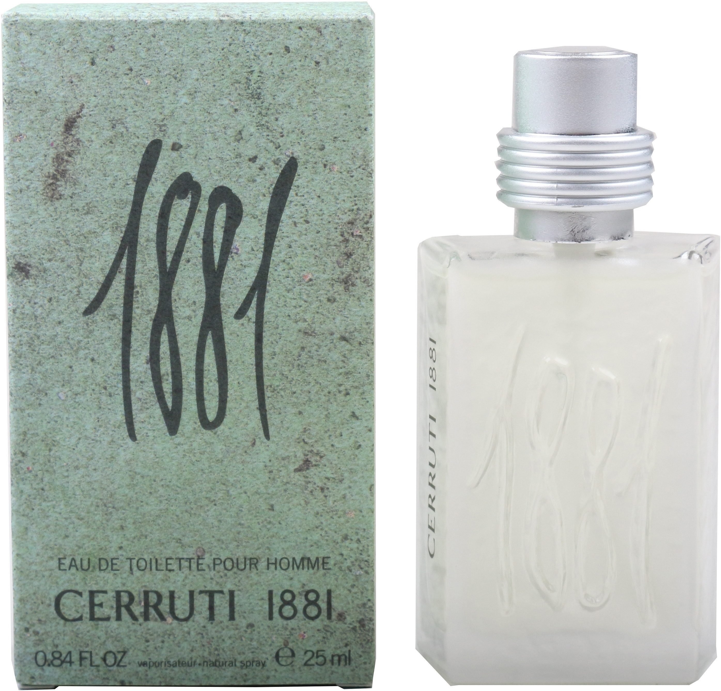 CERRUTI Eau de Toilette Cerruti 1881 Homme, mit würzigen Kräutern in der Eröffnung