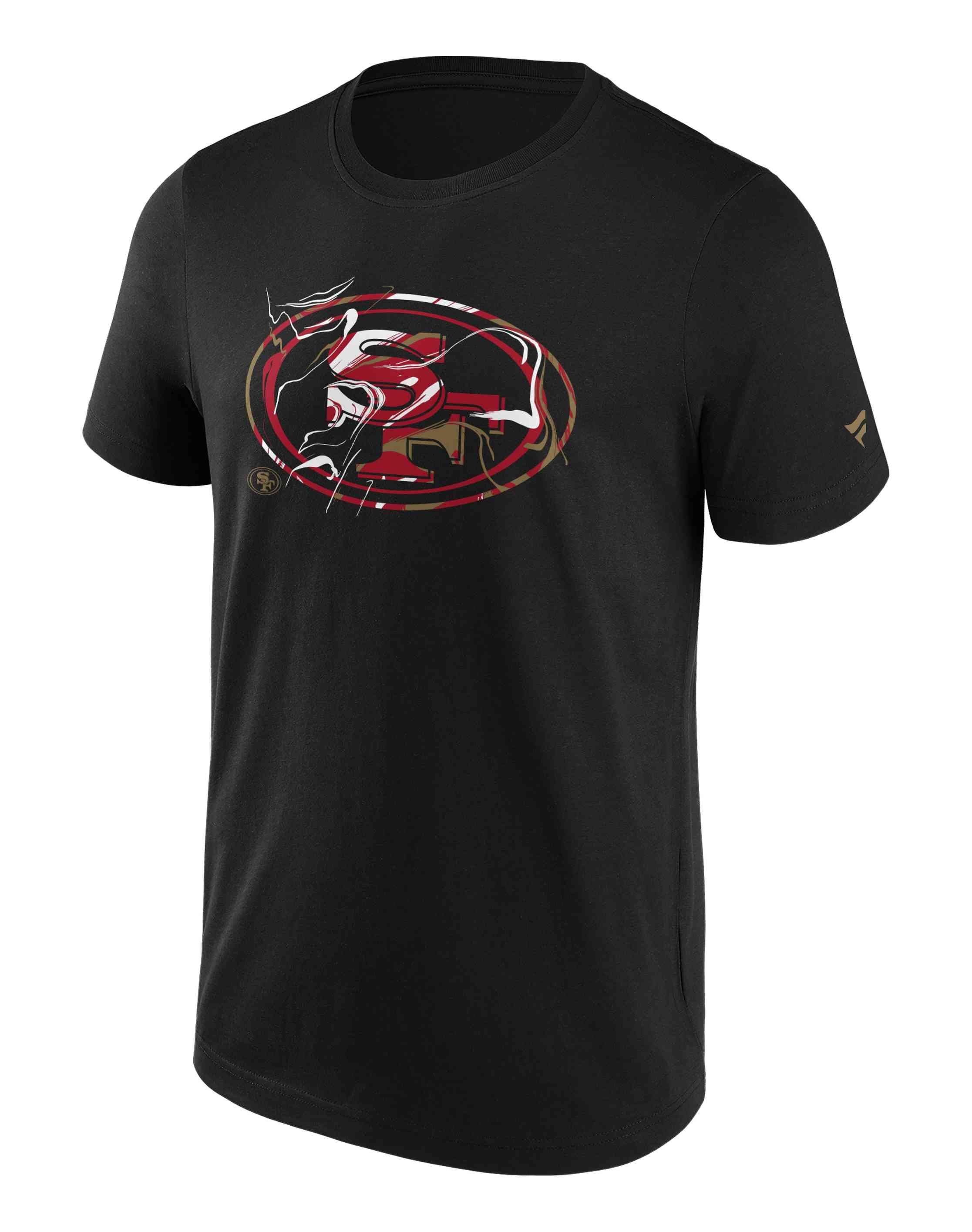 Fanatics T-Shirt NFL San Francisco 49ers Marble | T-Shirts