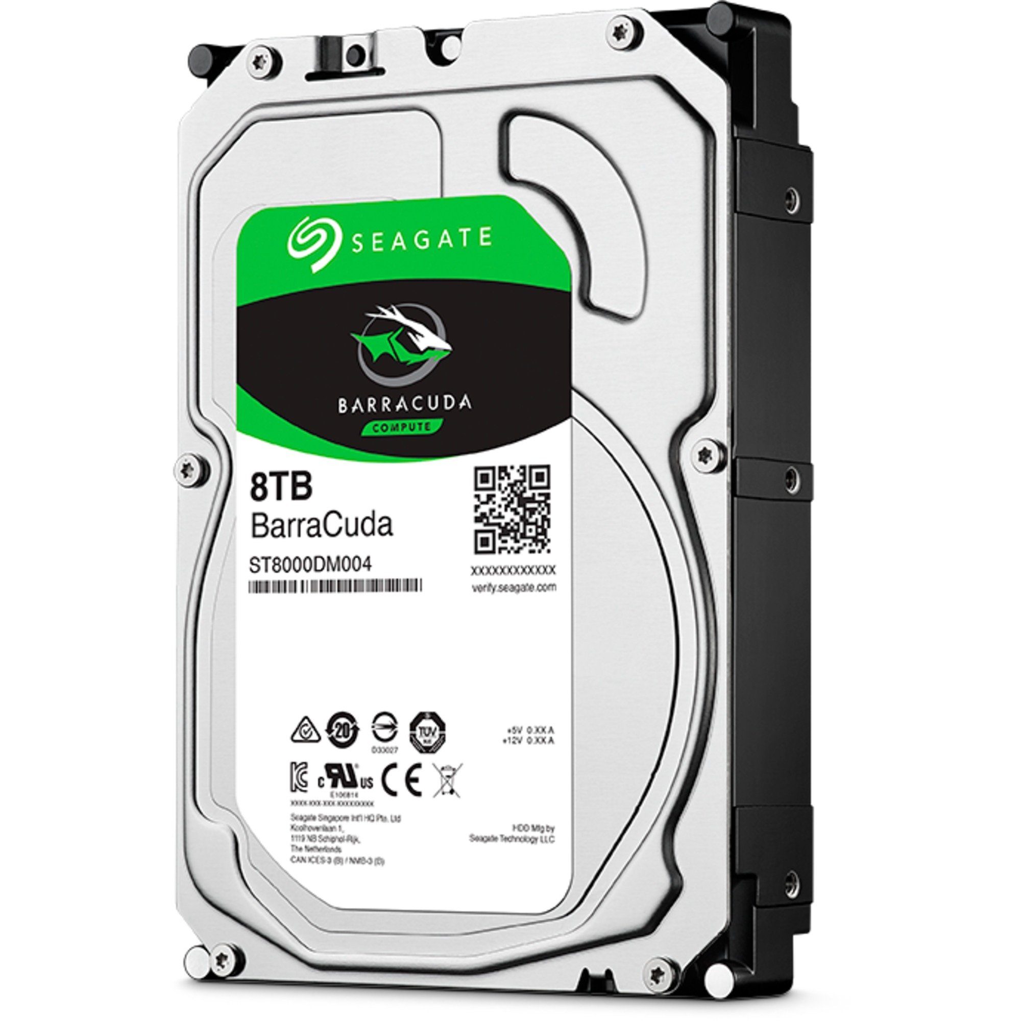 Seagate Seagate ST8000DM004 8 TB, Festplatte, (SATA 6 HDD-Festplatte (8 TB) 3.5"