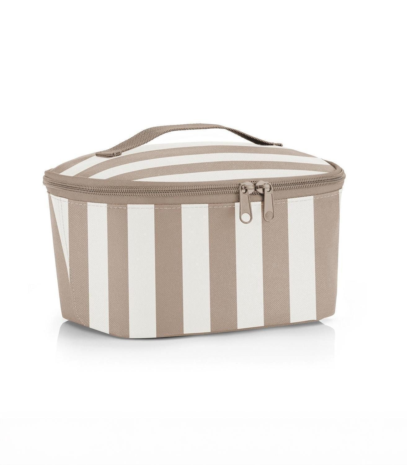 REISENTHEL® Kühlbox COOLERBAG S POCKET, Braun, Weiß, Polyester, 2 l, Thermobeschichtet, Wasserabweisend, B 22 x H 12 x T 18 cm