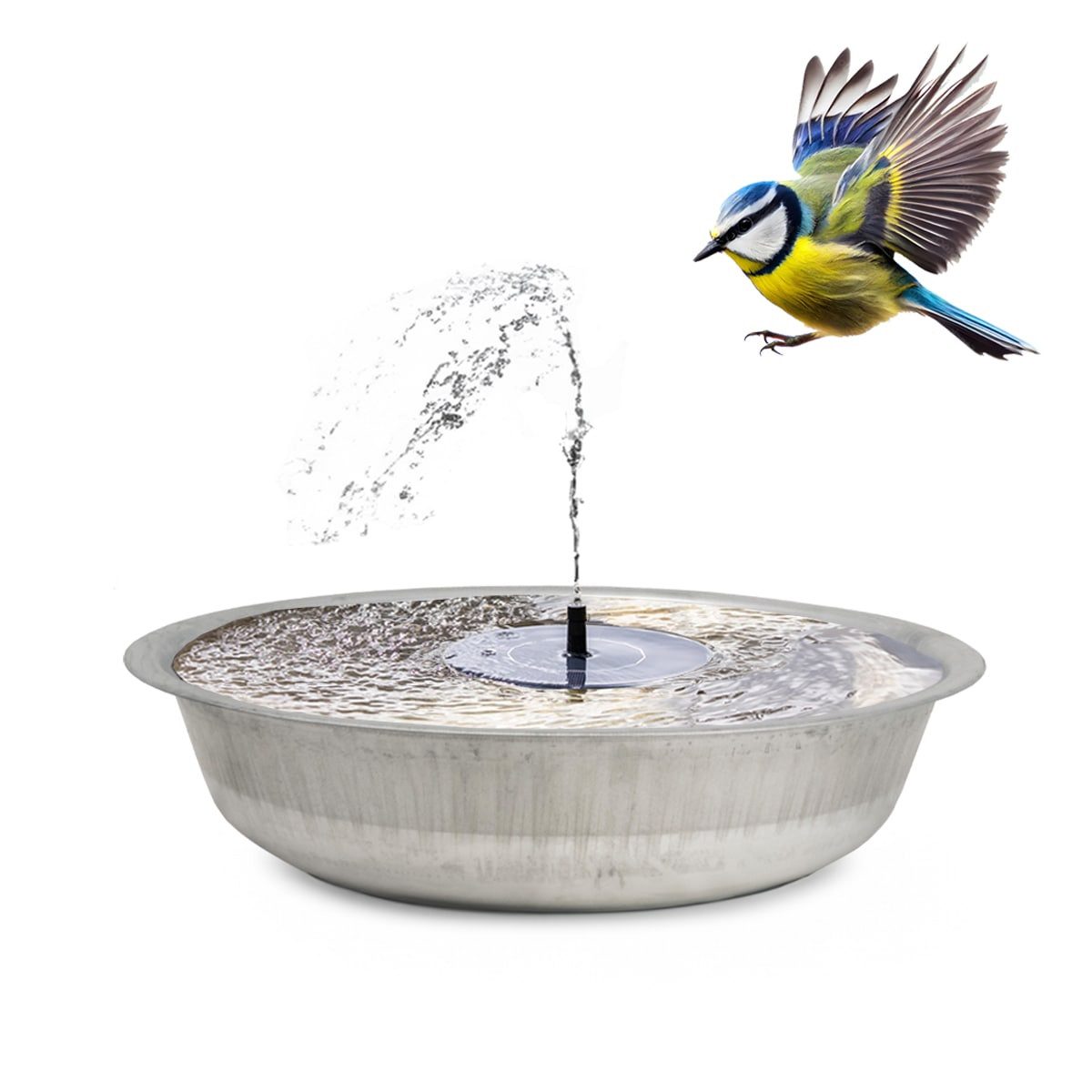 matches21 HOME & HOBBY Wasserspiel Solar-Brunnen günstig online kaufen