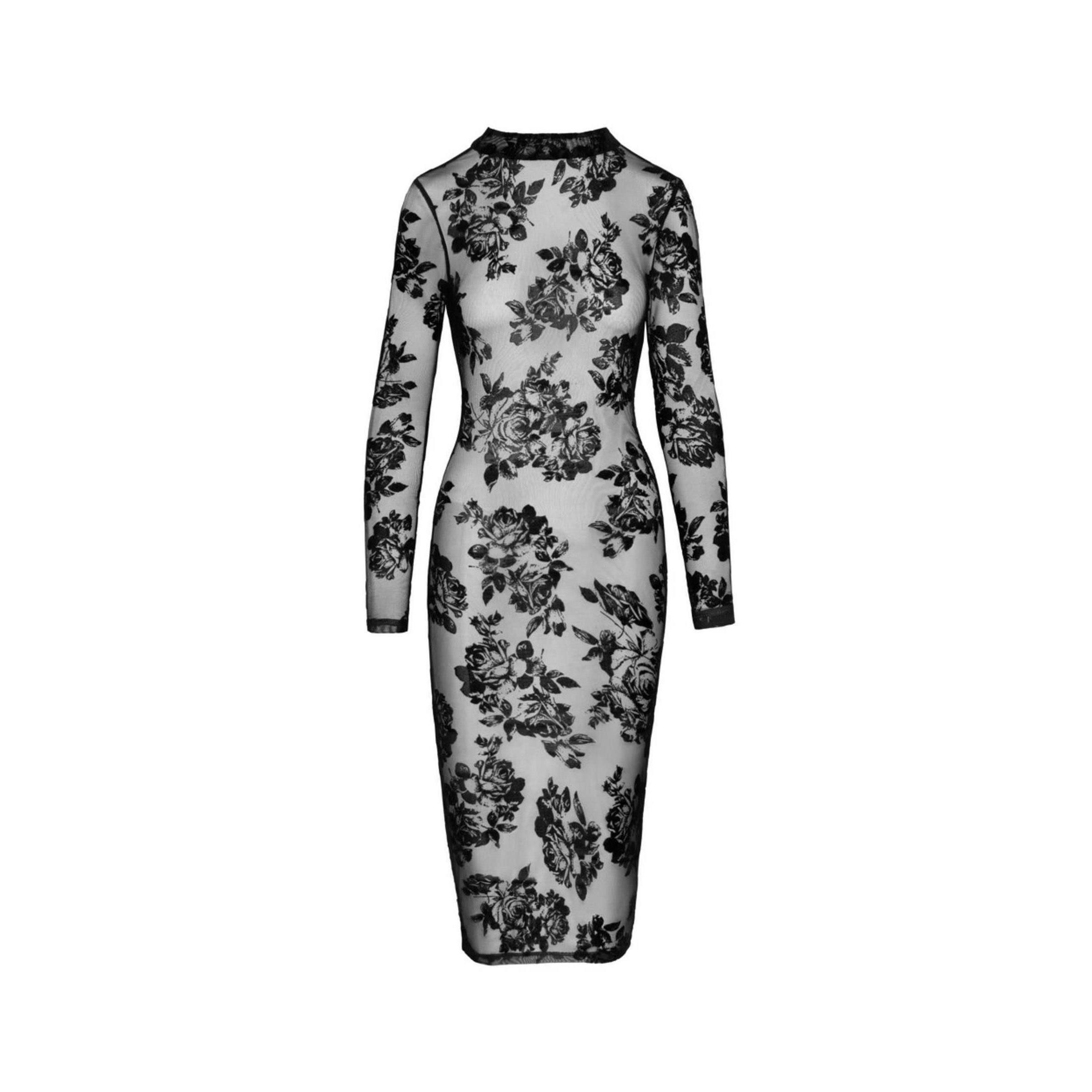 Noir Netzkleid Noir- Midi Kleid - (L,M,S,XL)