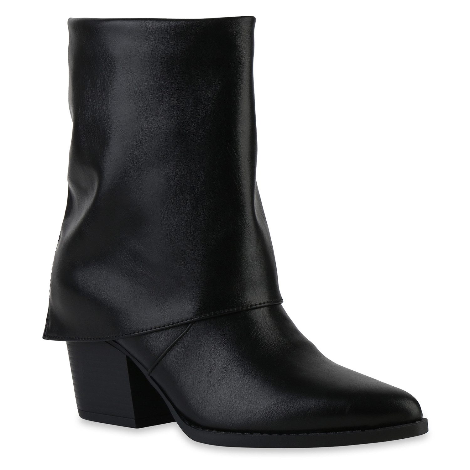 VAN HILL 841888 Stiefelette Damen Klassische Stiefeletten Spitze Zipper Hol günstig online kaufen