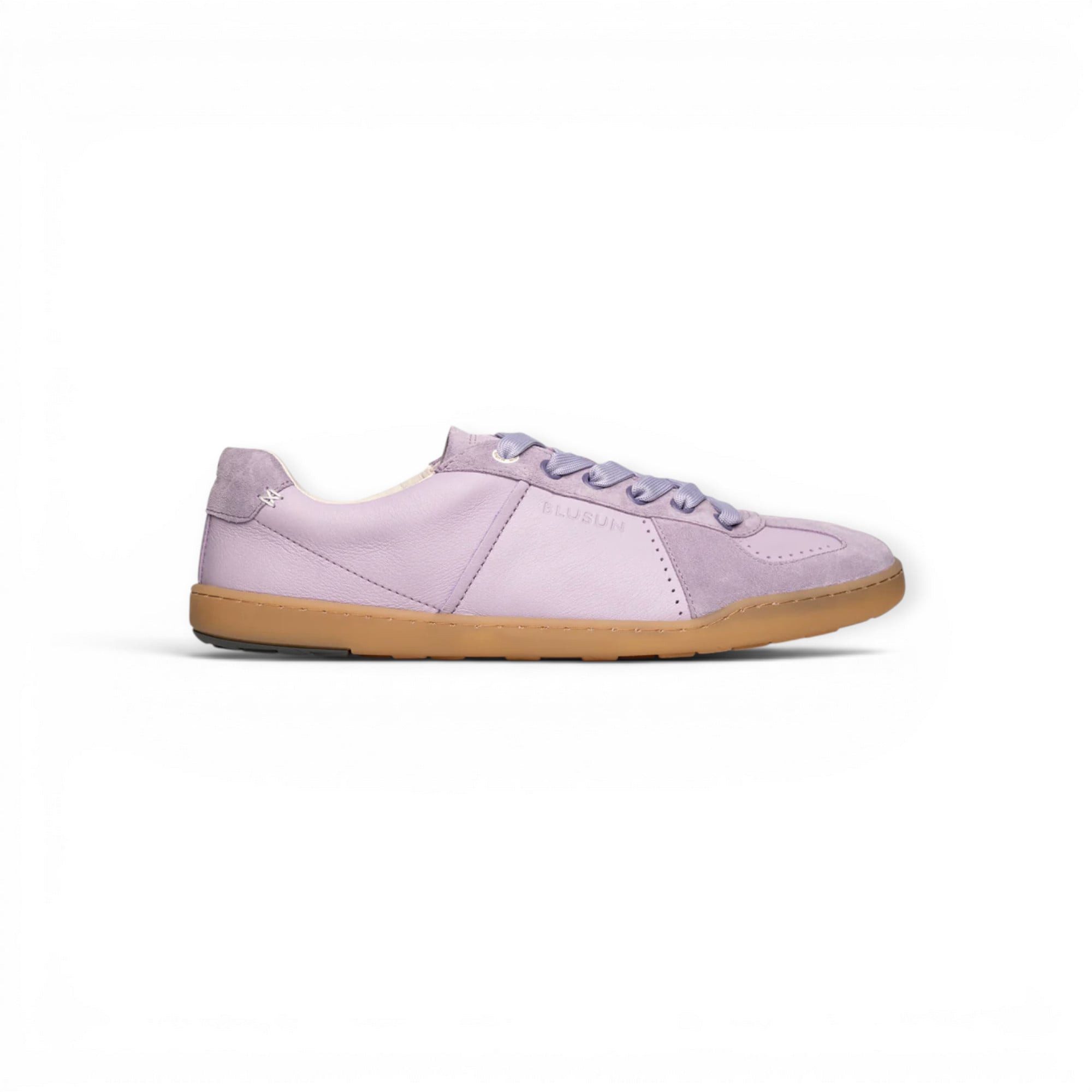 BLSN-200W (Veloursleder, flexible Sohle) violett Damen Barfußschuh