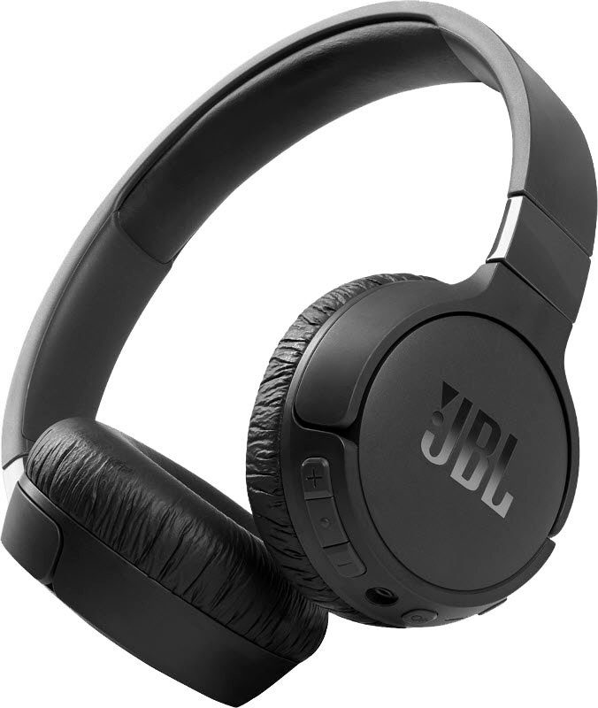 JBL Tune 660NC wireless Kopfhörer (Freisprechfunktion, Noise-Cancelling,  Sprachsteuerung, Google Assistant, A2DP Bluetooth, AVRCP Bluetooth),  Musikwiedergabedauer: 55 Stunden, Batterietyp: Lithium-Ionen, Impedanz: 32  Ohm