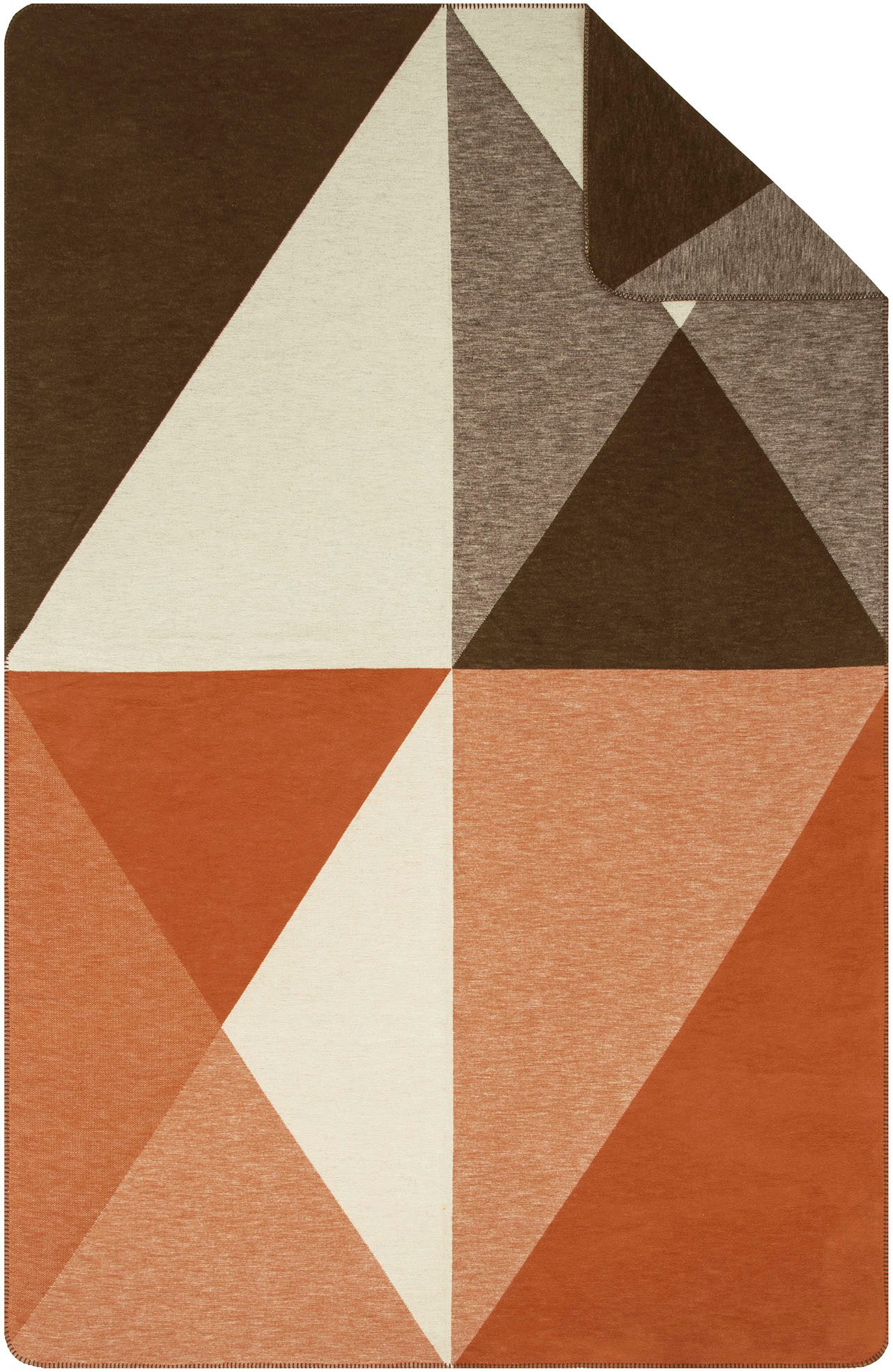 Wohndecke Wohndecke Lota GOTS, IBENA, Grafisches Design günstig online kaufen