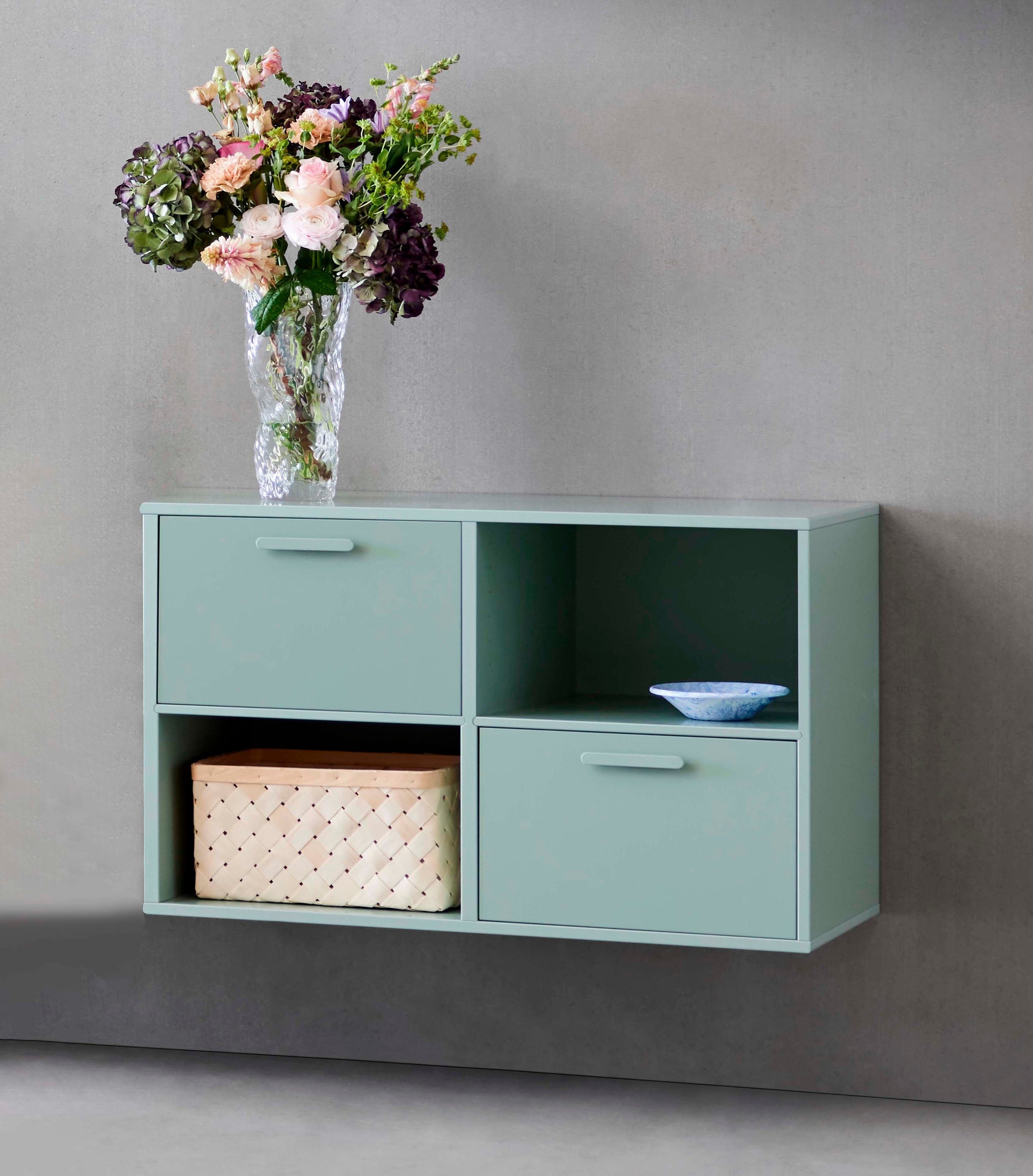 mit Furniture flexible 2 cm, 88,6 Türen, by | Keep Hammel, Hellgrün Möbelserie Hellgrün Hammel Regal Breite