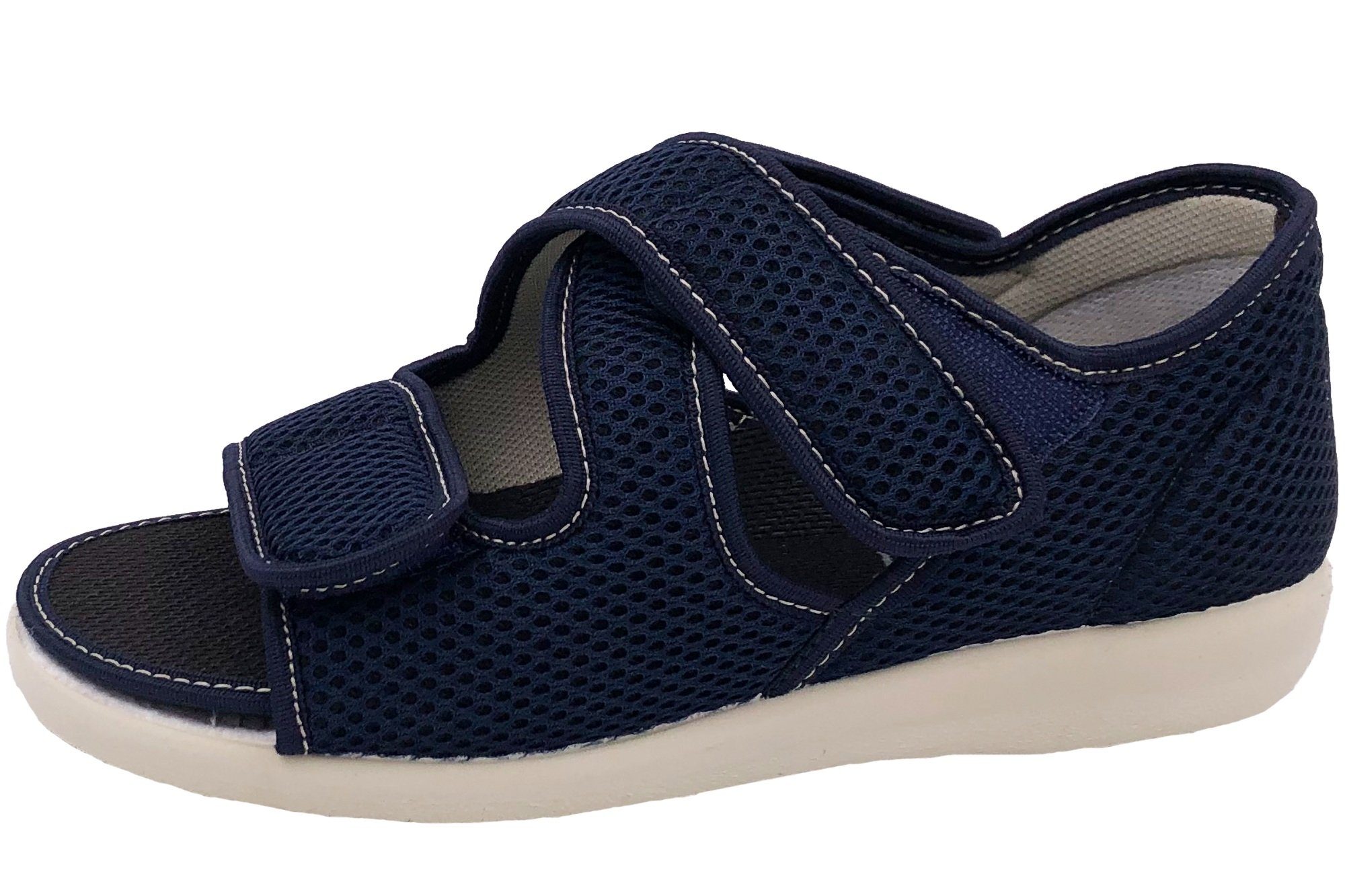 PADERO Ortomed Klettsandale Verbandschuhe Hausschuh Orthopädischer Rehabilitationsschuh