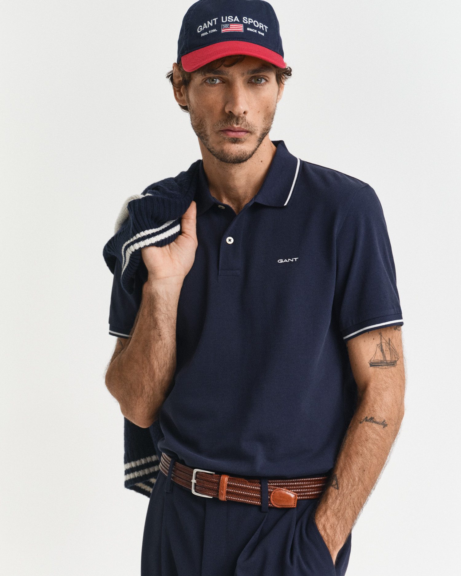 Gant Poloshirt TIPPING SS PIQUE POLO günstig online kaufen