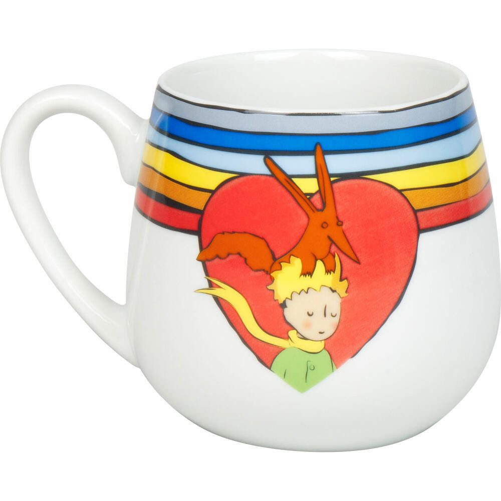 Könitz Becher Kuschelbecher Der kleine Prinz - Regenbogen, Porzellan