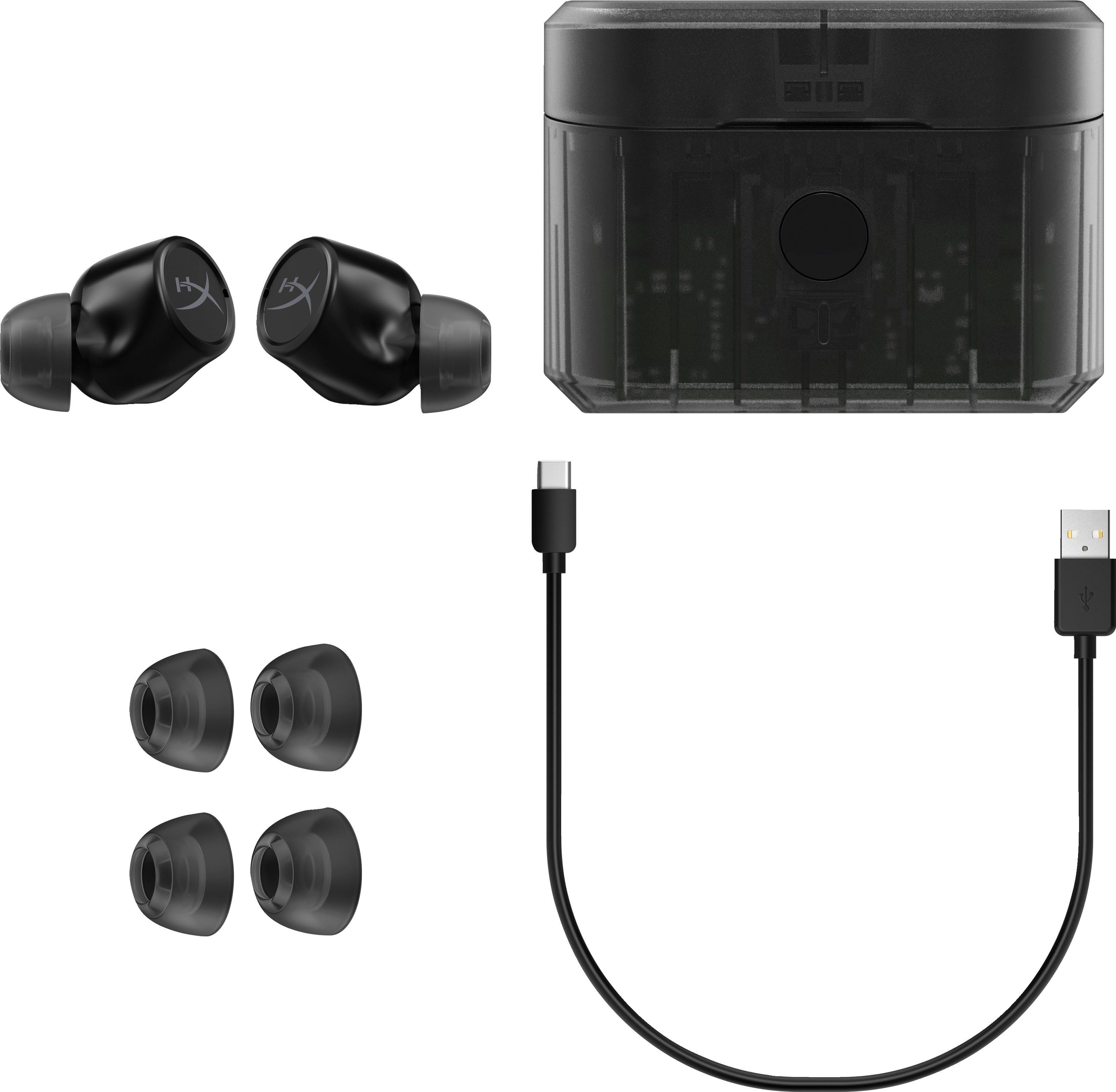 Bluetooth) HyperX Cirro In-Ear-Kopfhörer Wireless, Buds (Rauschunterdrückung, True Pro