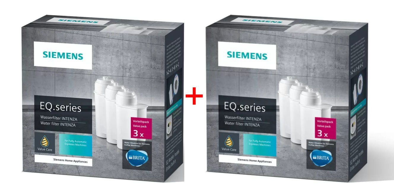 SIEMENS Reinigungskartusche TZ70003, Zubehör für alle Siemens Kaffeevollautomaten der EQ Reihe: EQ.300, EQ.500, EQ.6, EQ.700, EQ.9 Plus und Einbauvollautomaten