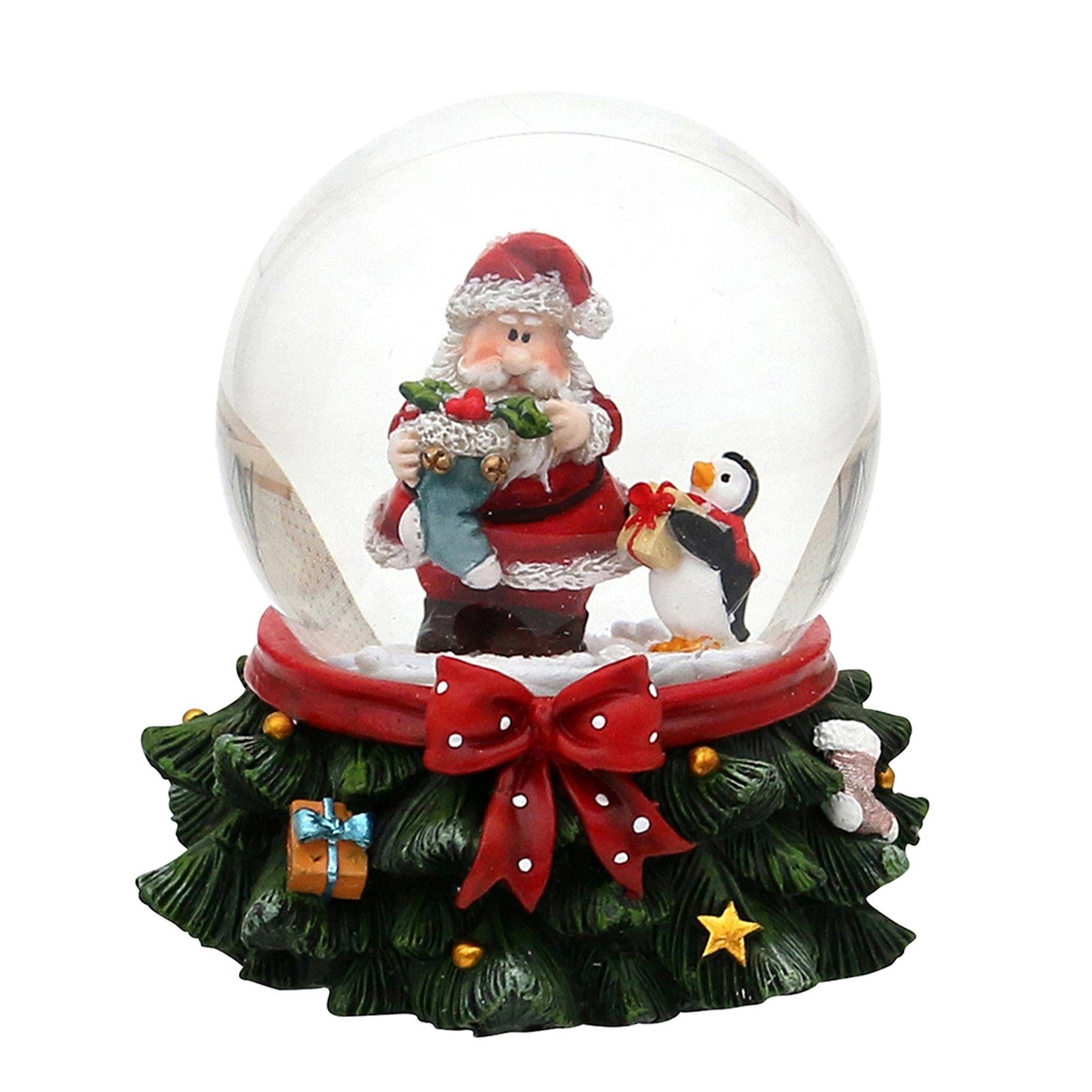 SIGRO Weihnachtsfigur Schneekugel, 2-fach sortiert, 1 Stück (1 St) | Dekofiguren