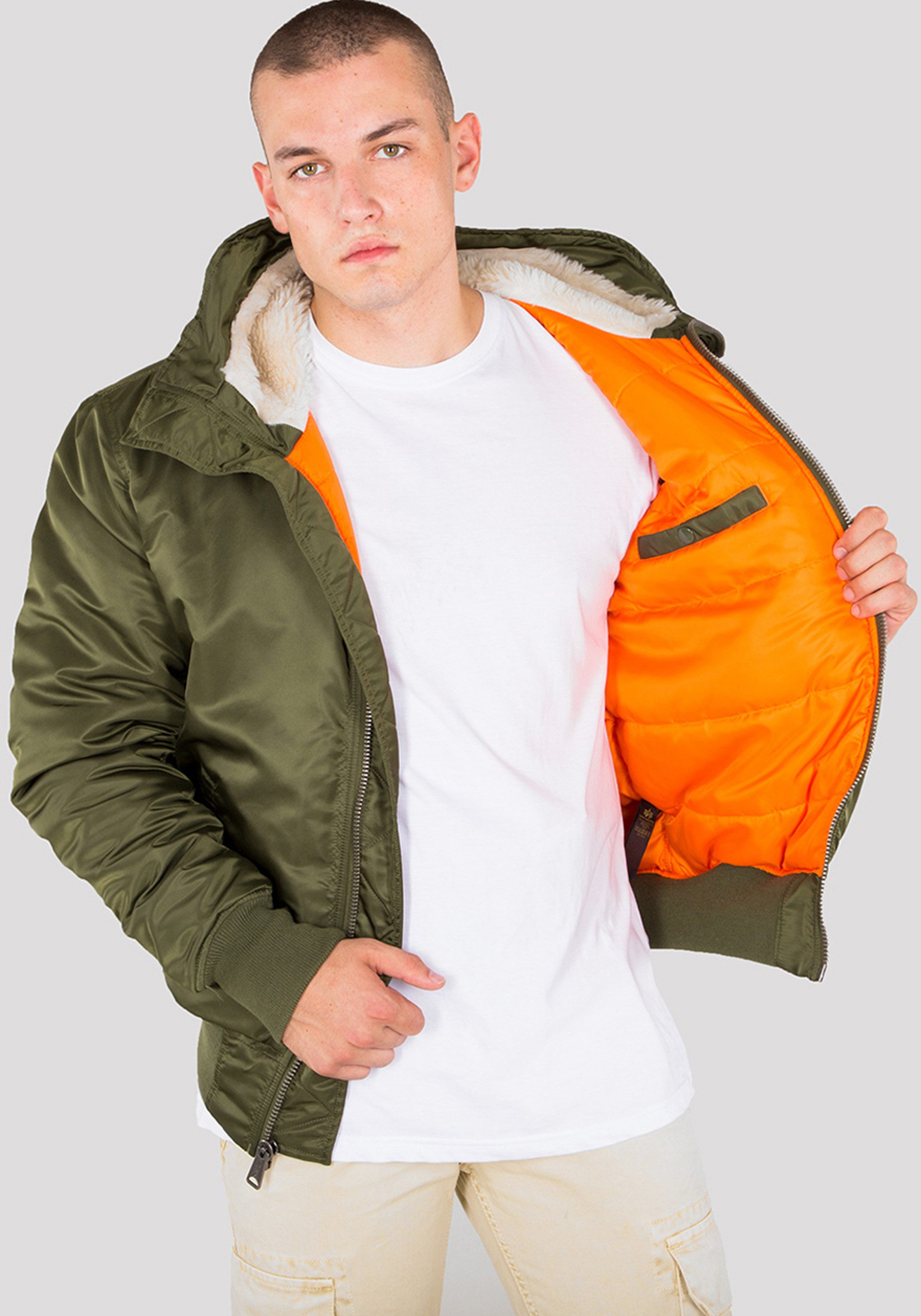 Alpha Industries Bomberjacke MA-1 Hooded