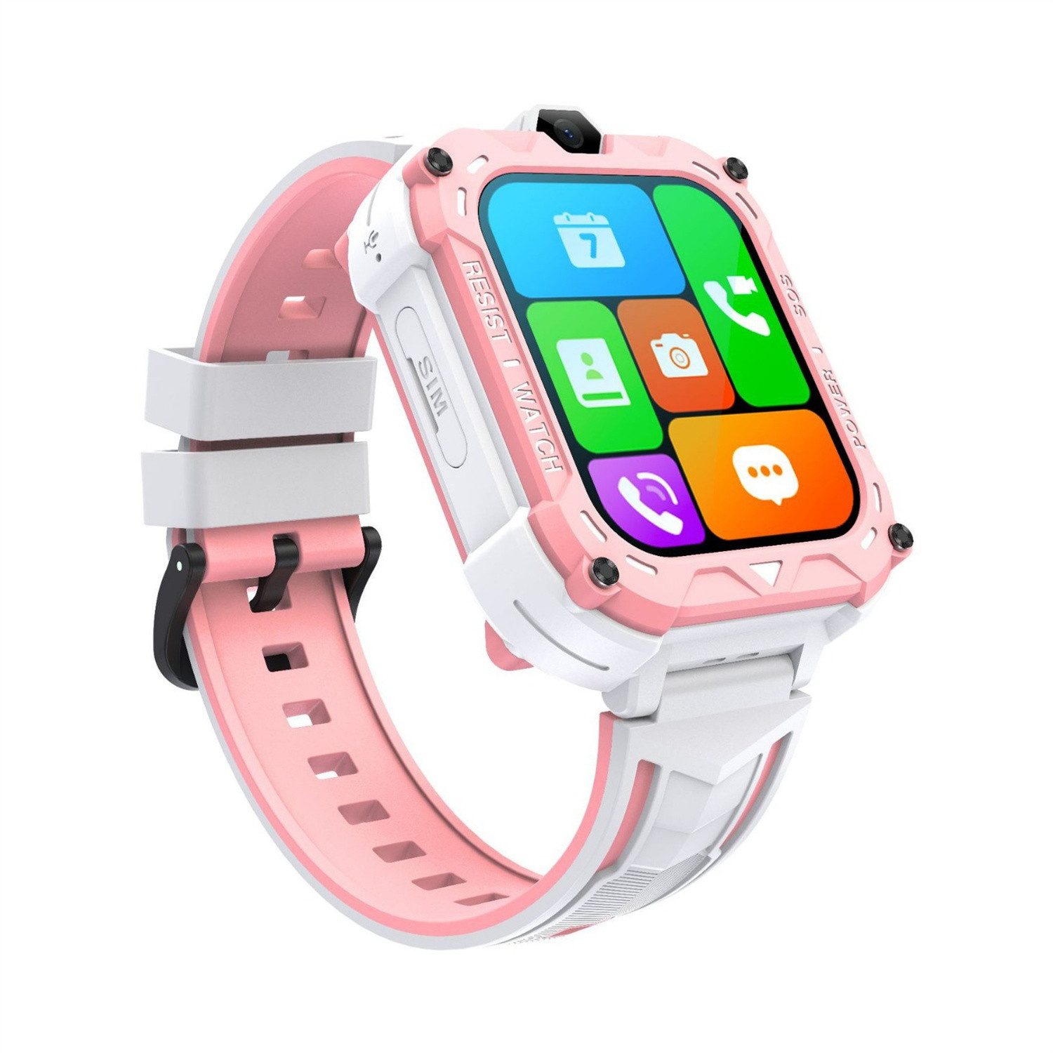 Kinder Smartwatch mit Video Anrufen,GPS-Tracking, IP67 Watch Smartwatch