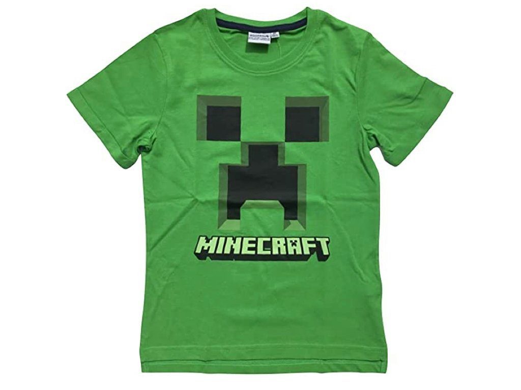 Minecraft T-Shirt Minecraft Creeper T-Shirt grün