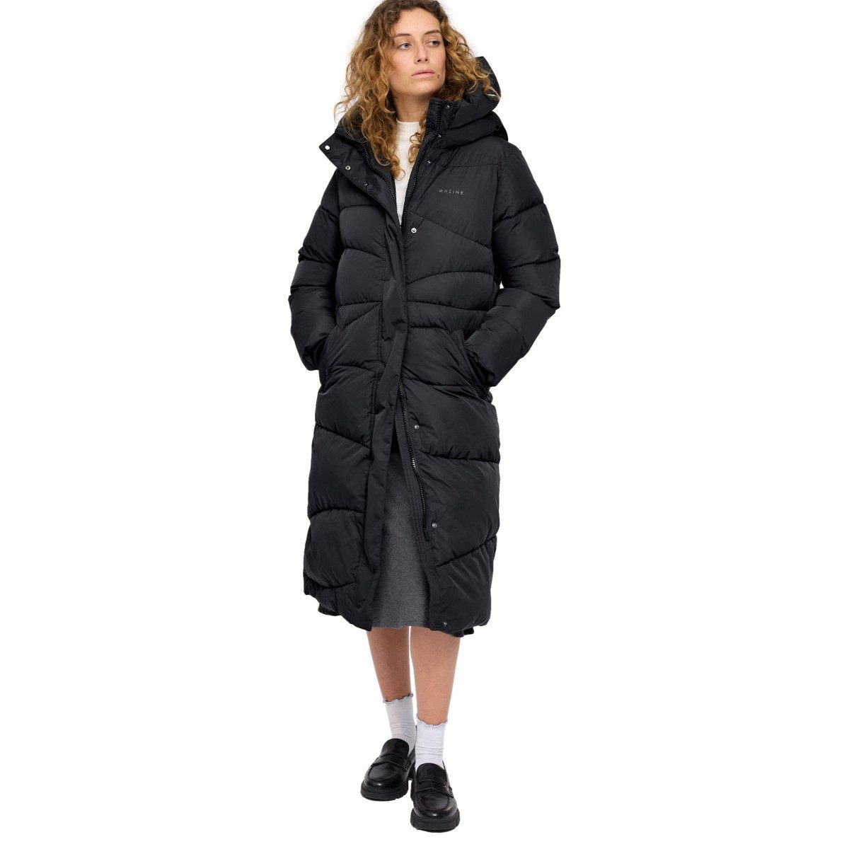 MAZINE Parka Mazine Waves Quilt Puffer Coat - Steppmantel