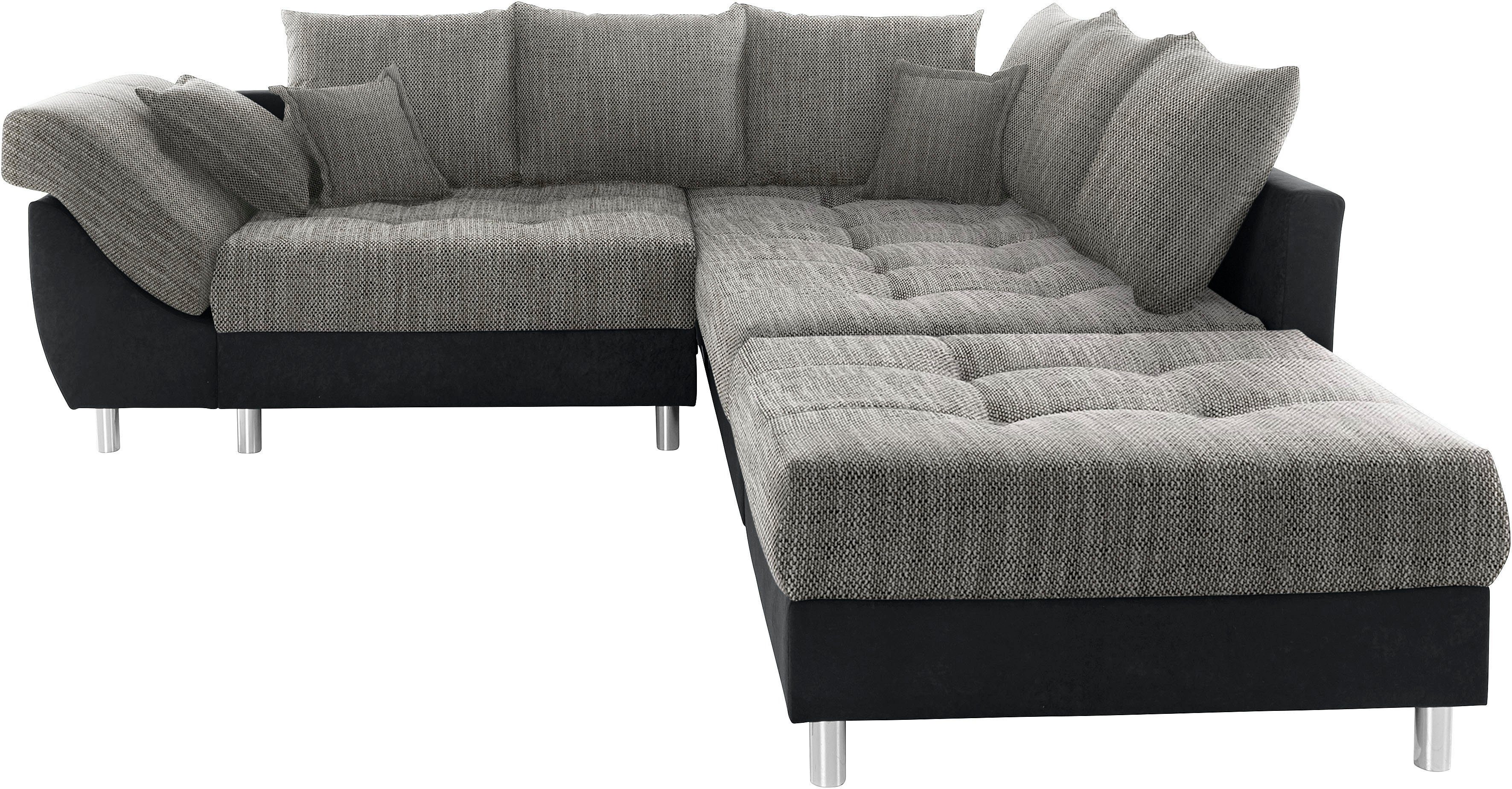 Ecksofa COLLECTION Joseli, und montierbar oder rechts Hocker, Polstergarnitur (Spar-Set), Recamiere AB links