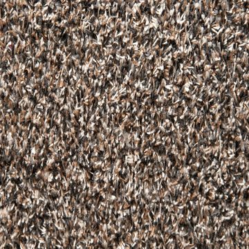 Fußmatte Bari Beige, Schmutzfangmatte, waschbar, viele Größen, Karat, rechteckig, Höhe: 6 mm, 100% Baumwolle, Geeignet für Böden mit Fußbodenheizung