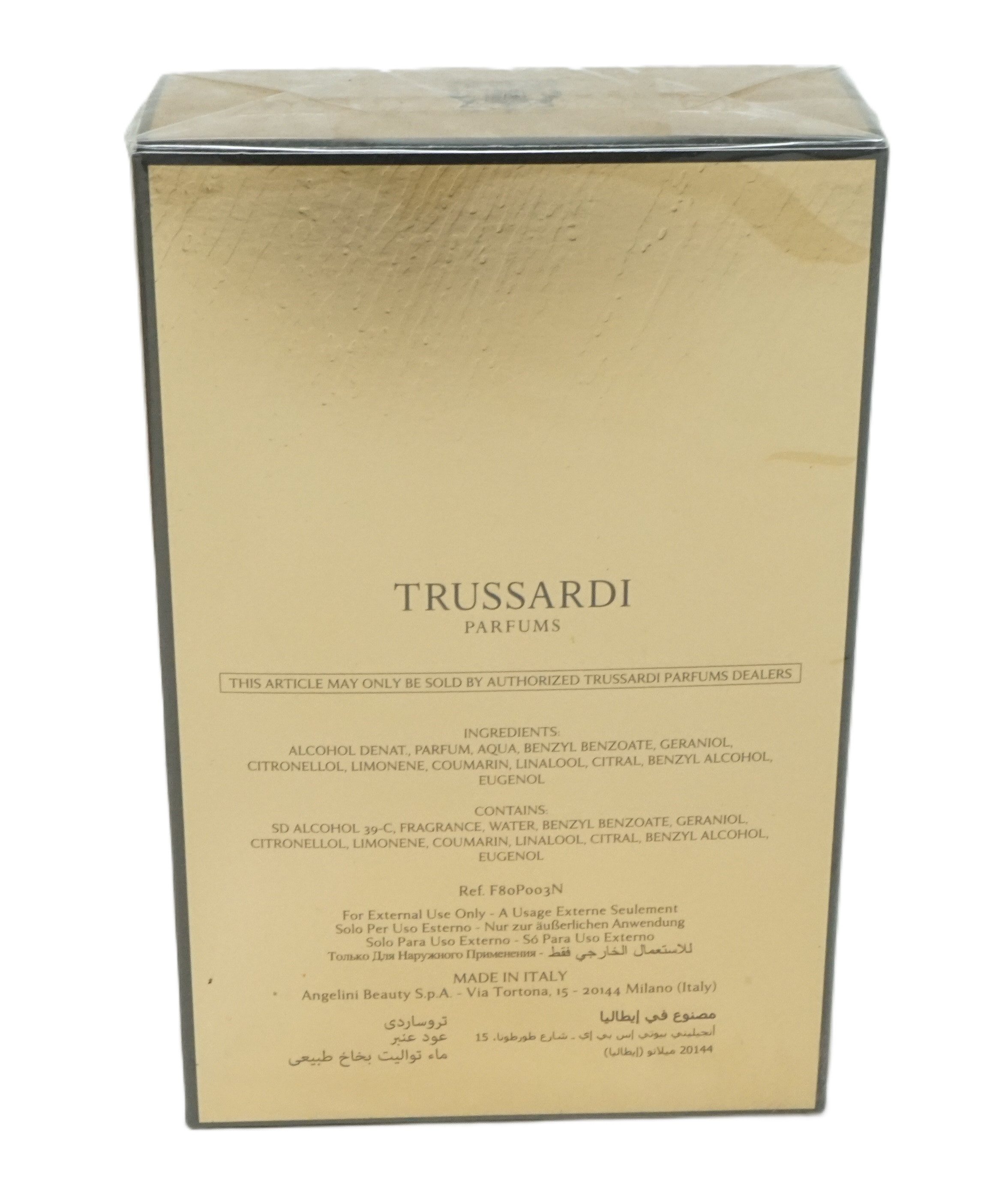 Trussardi Eau de Parfum Trussardi Amber Oud Eau de Parfum Spray 100 ml