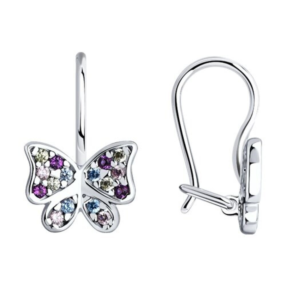 Secretforyou Creolen-Set Ohrringe für Mädchen Kinderschmuck 925 Silber Zirkonia Steine