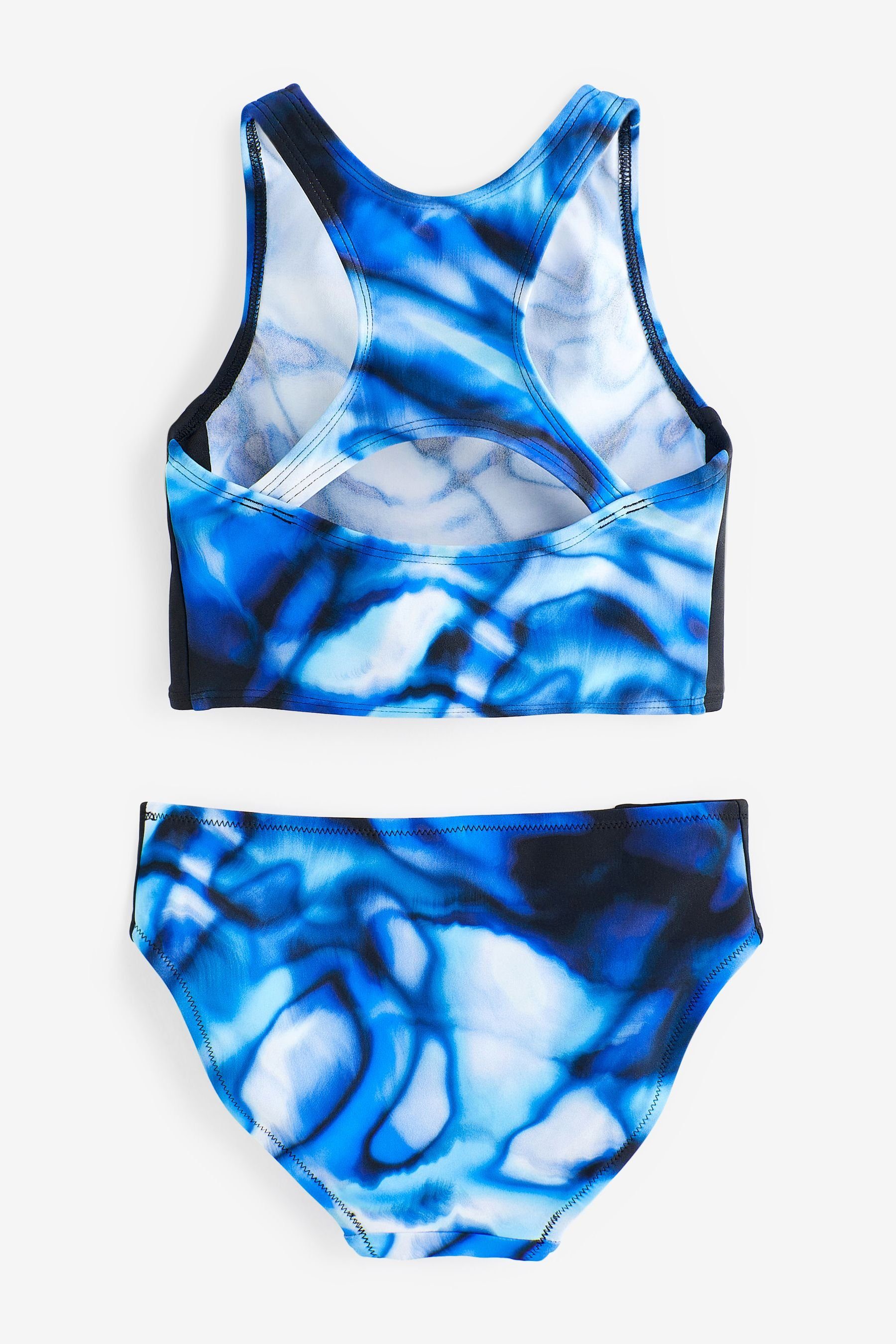 Next (2-St) Bustier-Bikini Sport-Bikini Blue/Black
