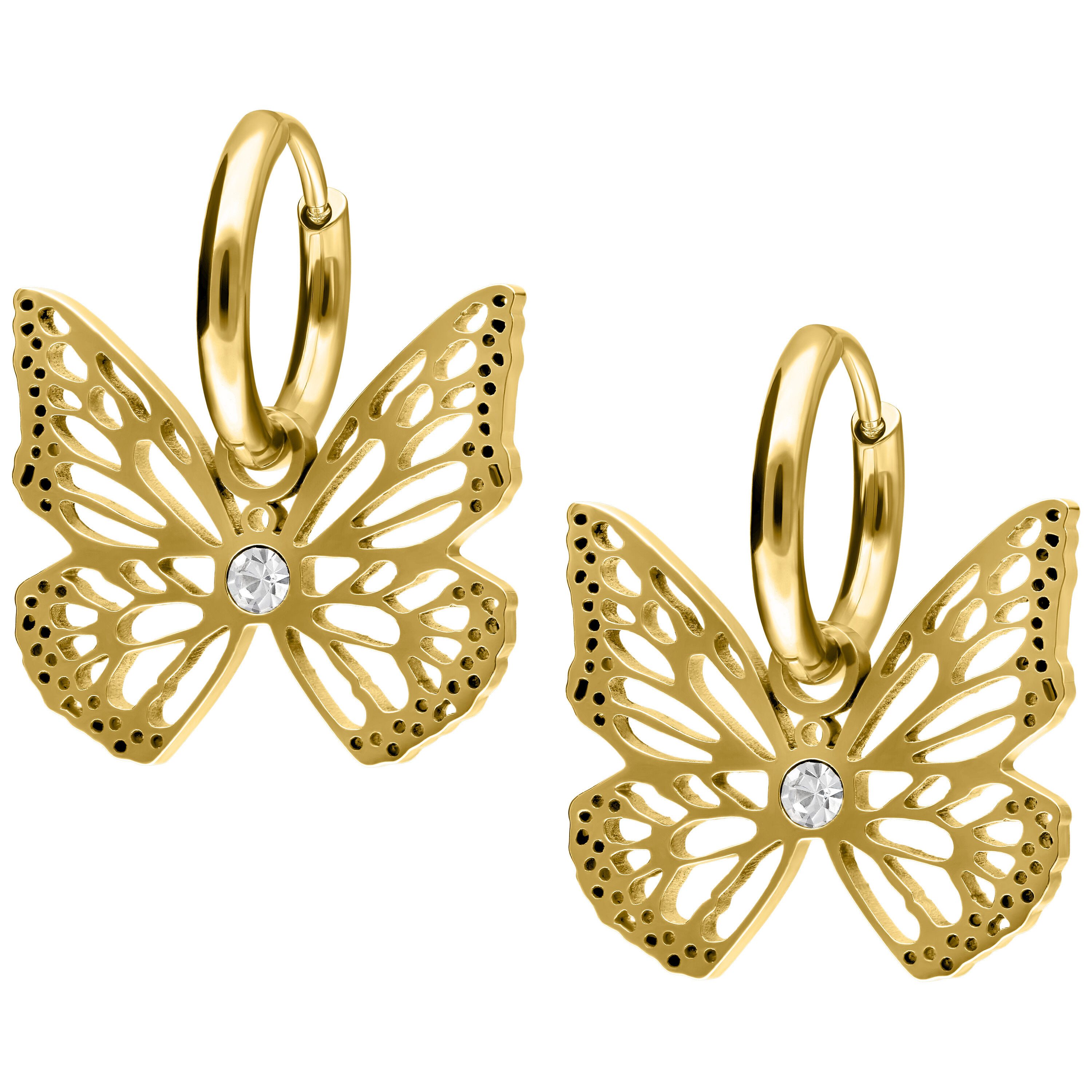 Wildcat Paar Ohrhänger Little Butterfly Hoops, wasserfest, langlebig, hautv günstig online kaufen