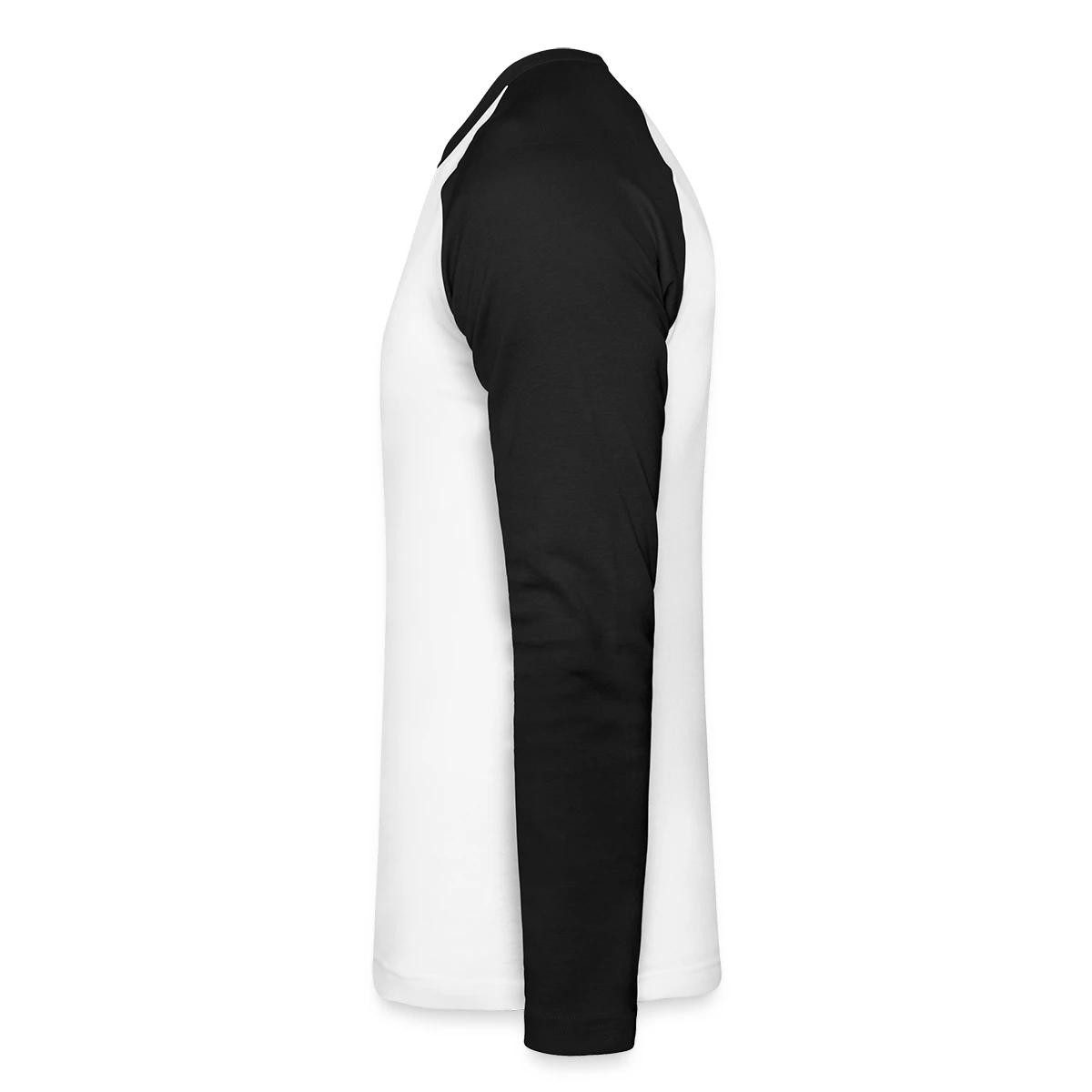 Spreadshirt T-Shirt Star Wars Darth Vader Mit Rotem Lichtschwert Baseball Langarmshirt Her (1-tlg)