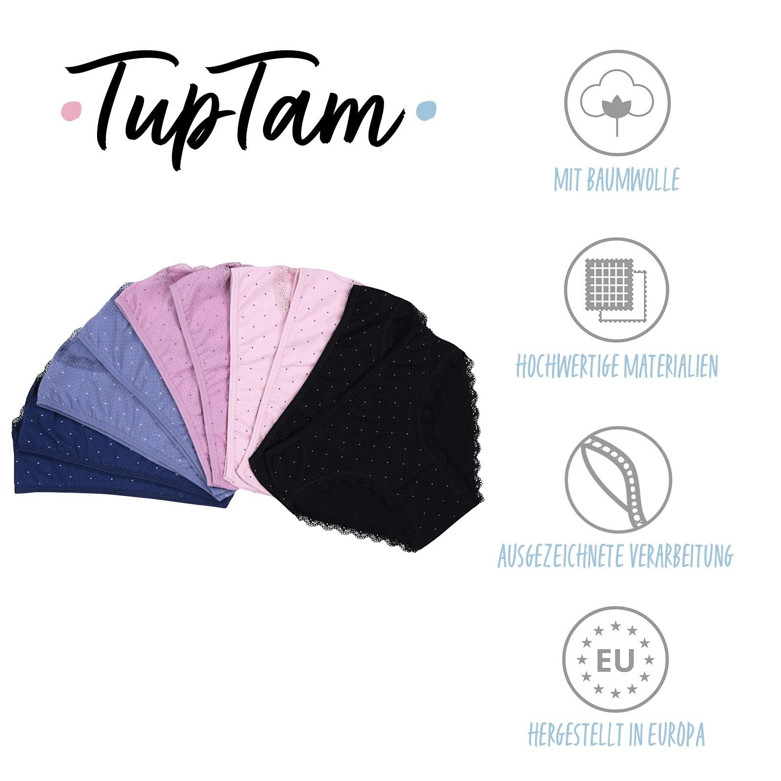 TupTam Slip TupTam Mädchen Slips mit Aufdruck 10er Pack