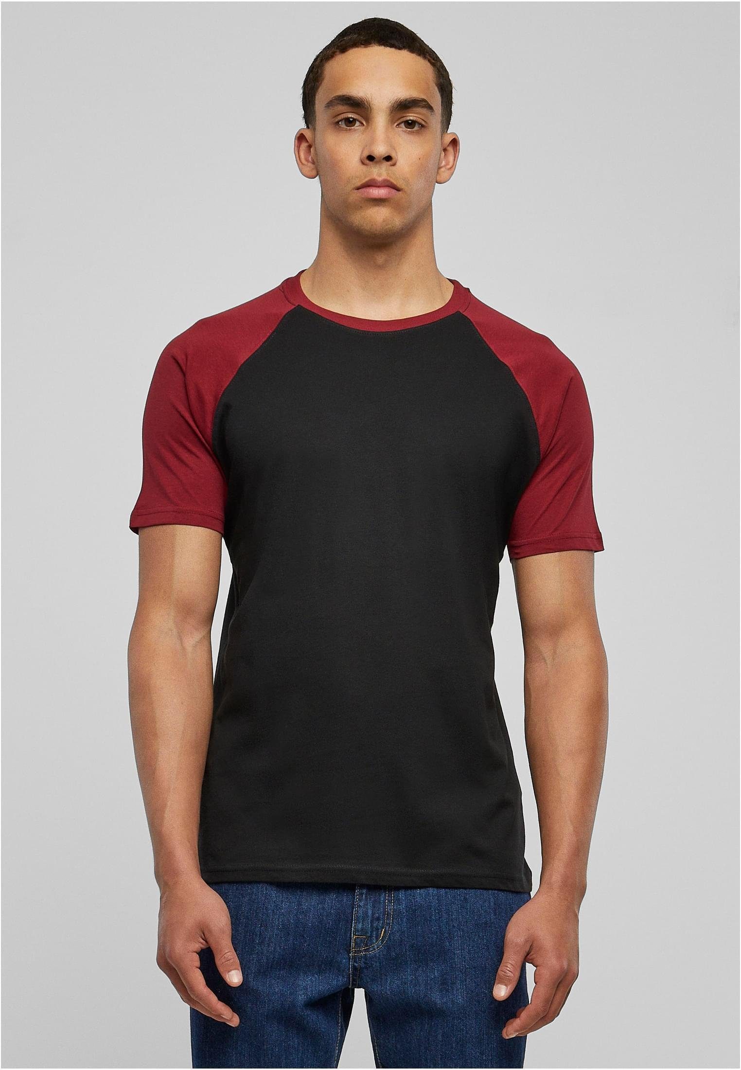 URBAN CLASSICS Rundhalsshirt Raglan Contrast Tee Herren T-Shirt günstig online kaufen