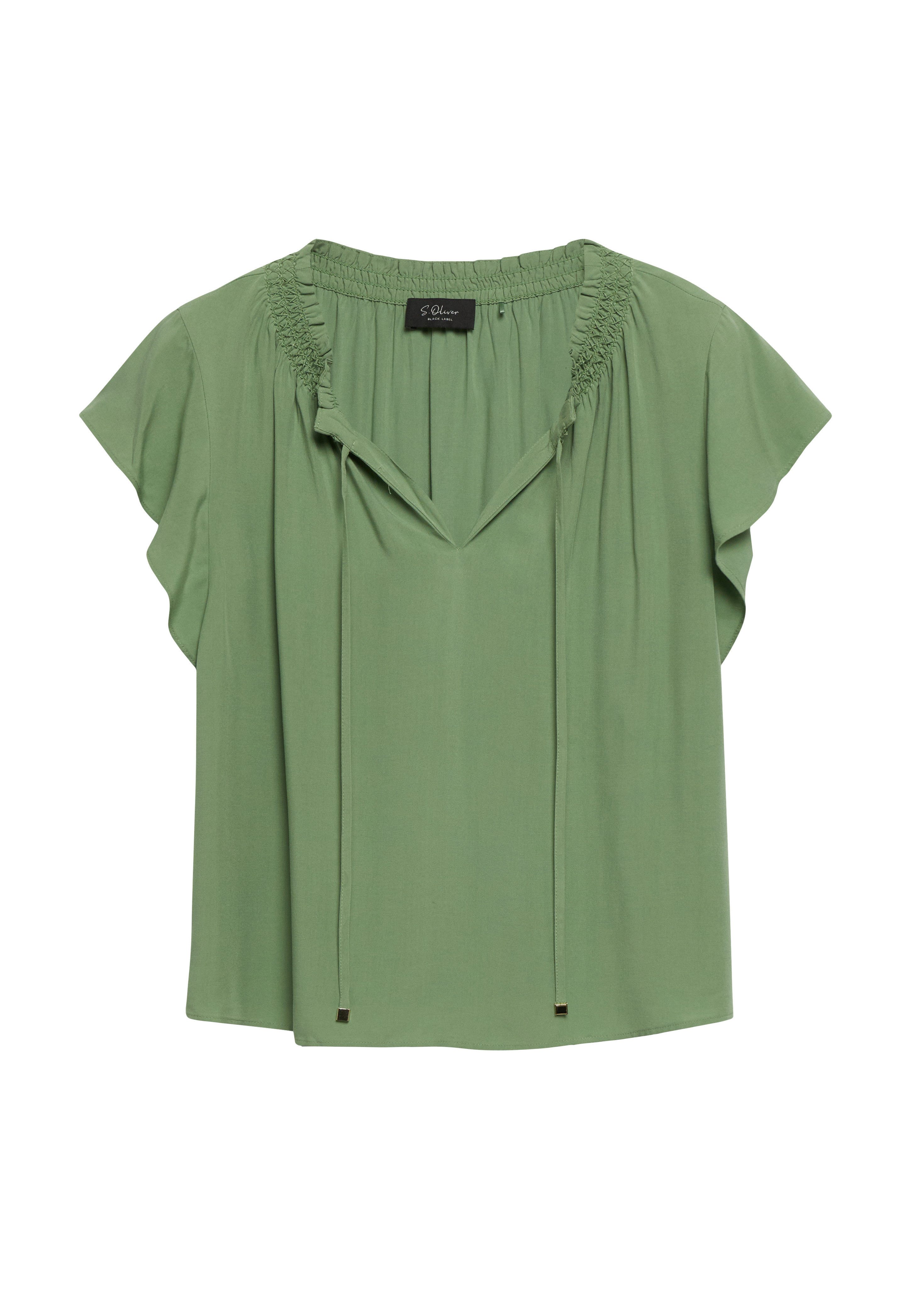 Kurzarmbluse Bluse