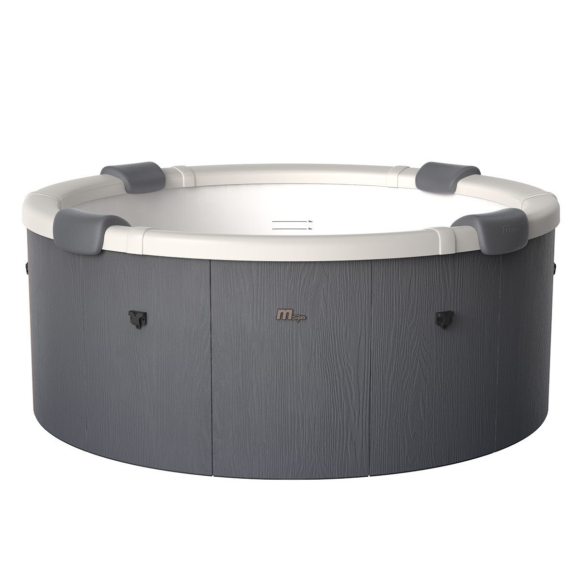 BRAST Whirlpool MSpa Denver & Rova mit Fester Außenwand, Ø182x70cm