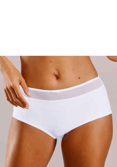 Nuance Panty mit transparentem Bund und Zierschleife