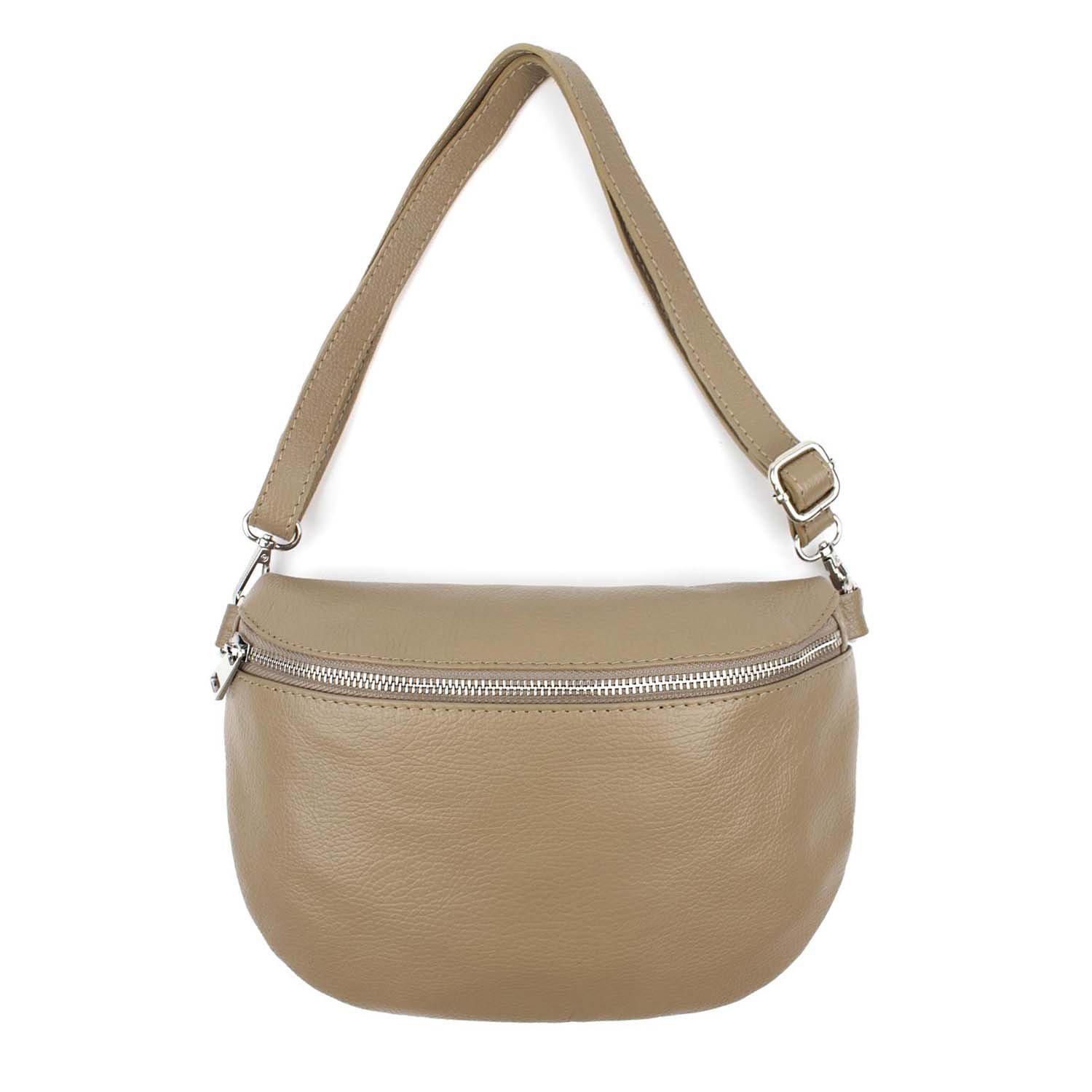 ITALYSHOP24 Bauchtasche Damen Leder Gürteltasche Hüfttasche günstig online kaufen