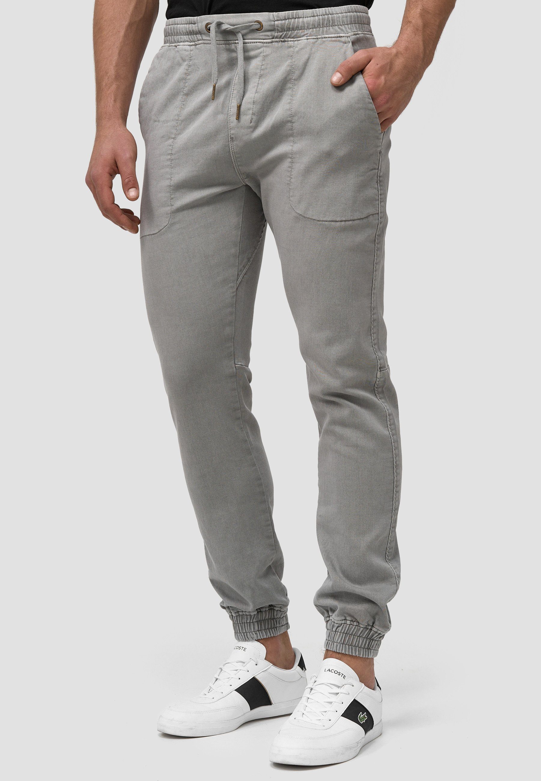 Indicode Cargohose Nizar Lt Grey