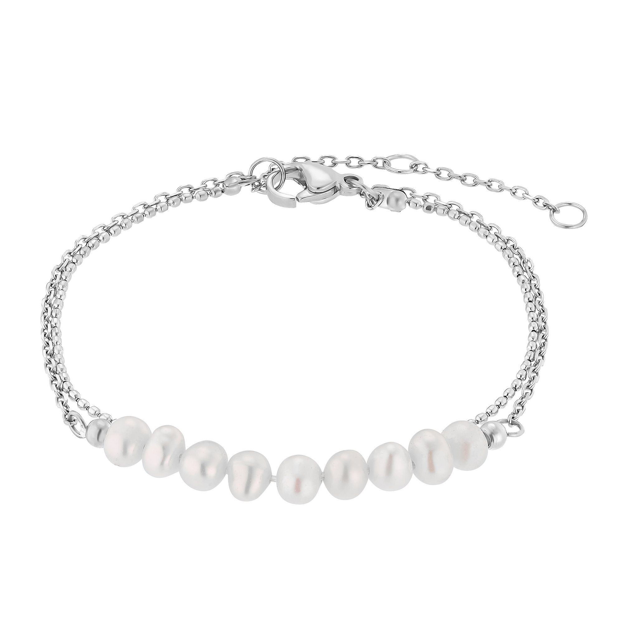 Armband Tony silberfarben poliert